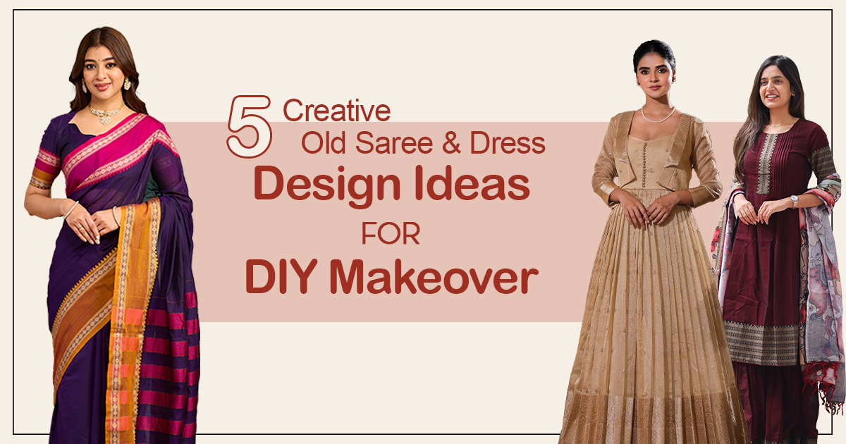 old saree design ideas