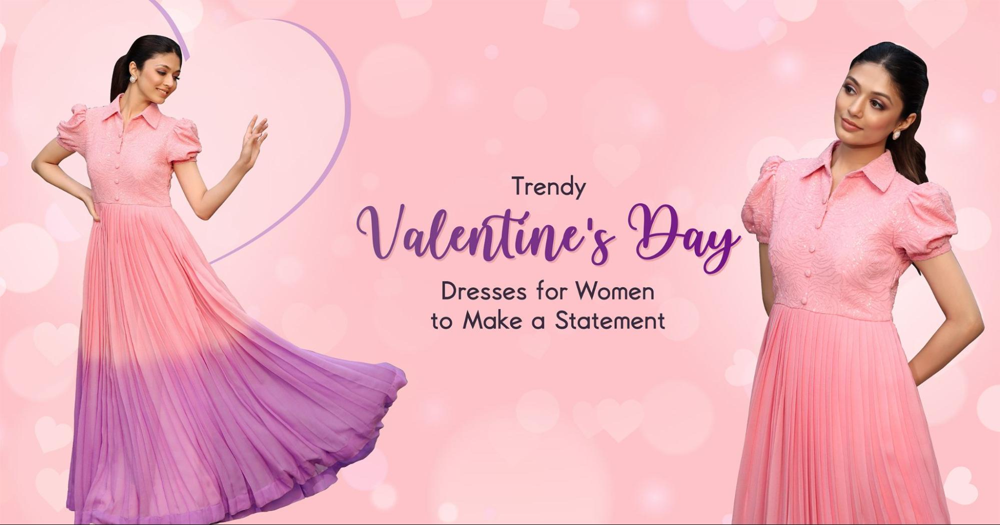 Bullion Knot -Trendy Valentine's Day Dresses for Women to Make a Statement!