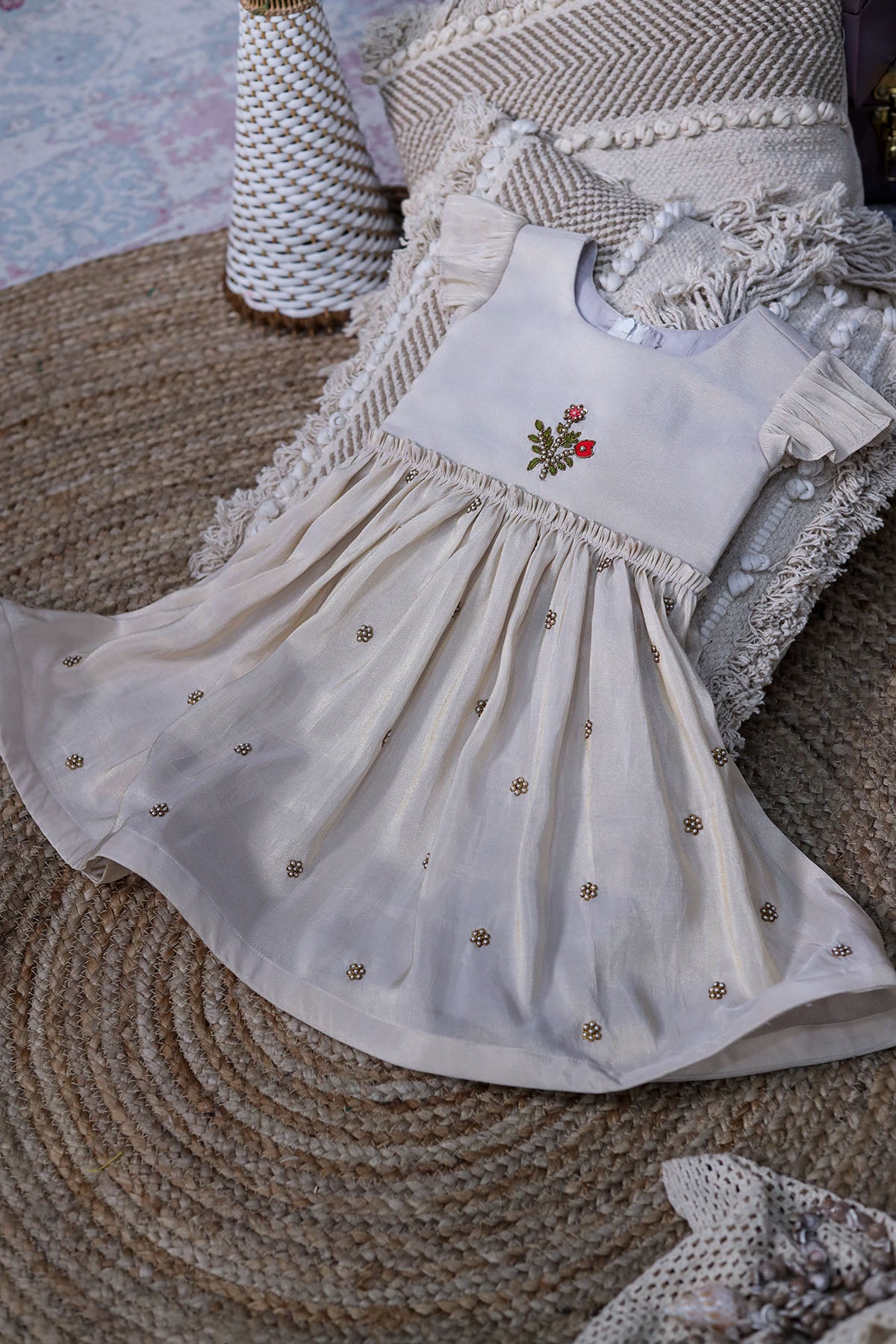 offwhite baby dress