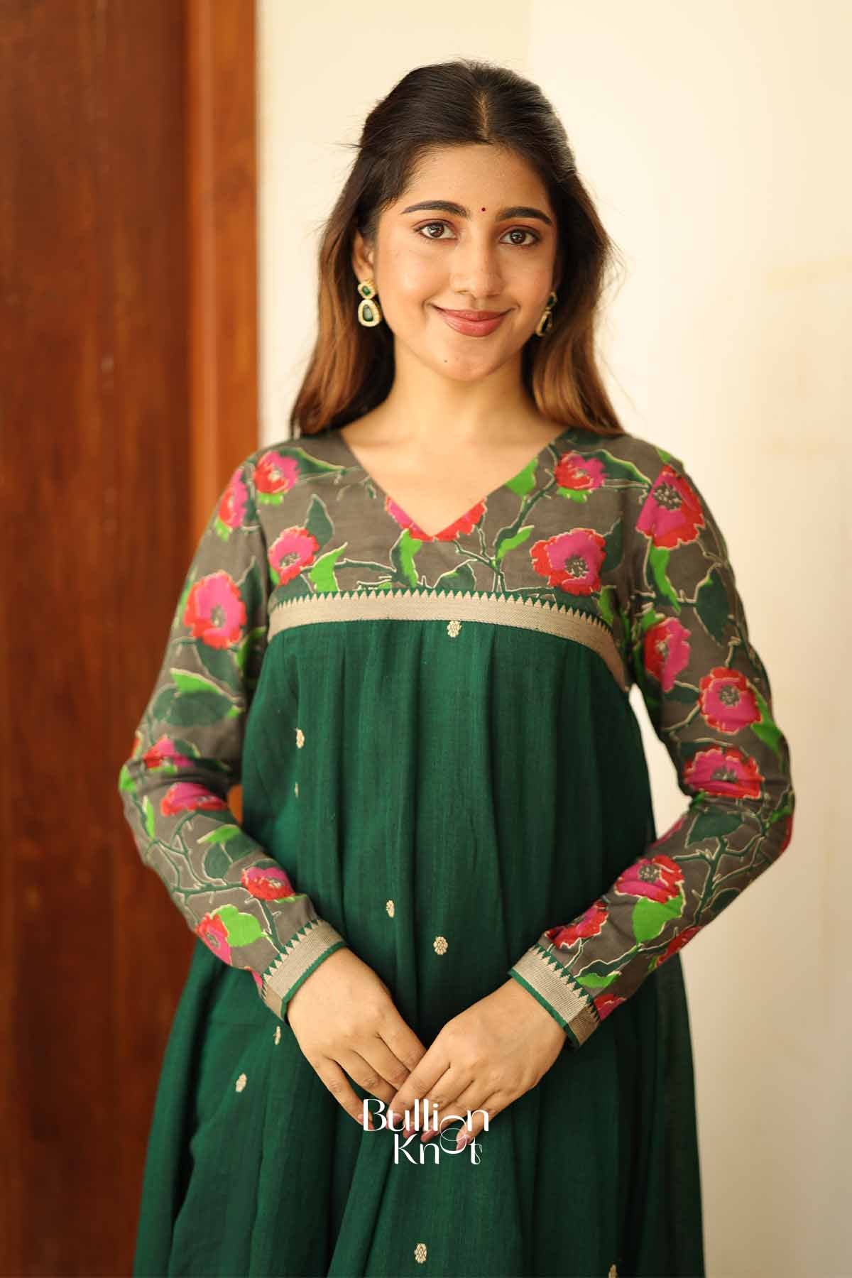 Bagban Handcrafted Anarkali Suit Set for Festive Wear
