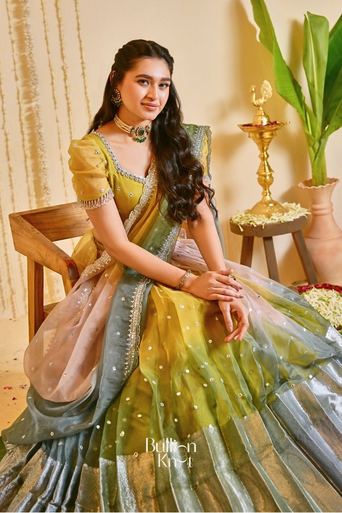 Neeli Peeli Noor Yellow Lehenga Set