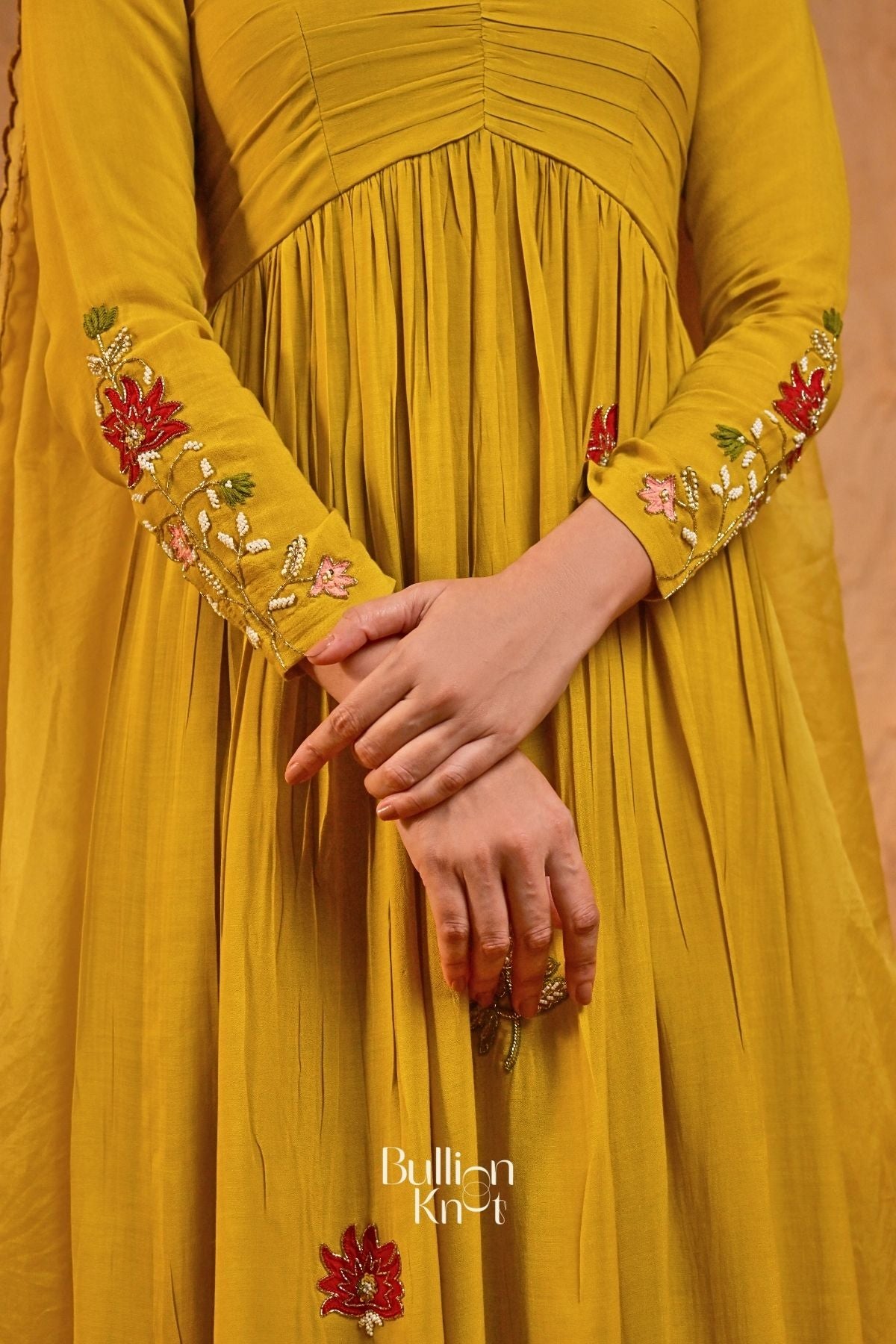 Haritaara Kurta Set (Dress) in Yellow