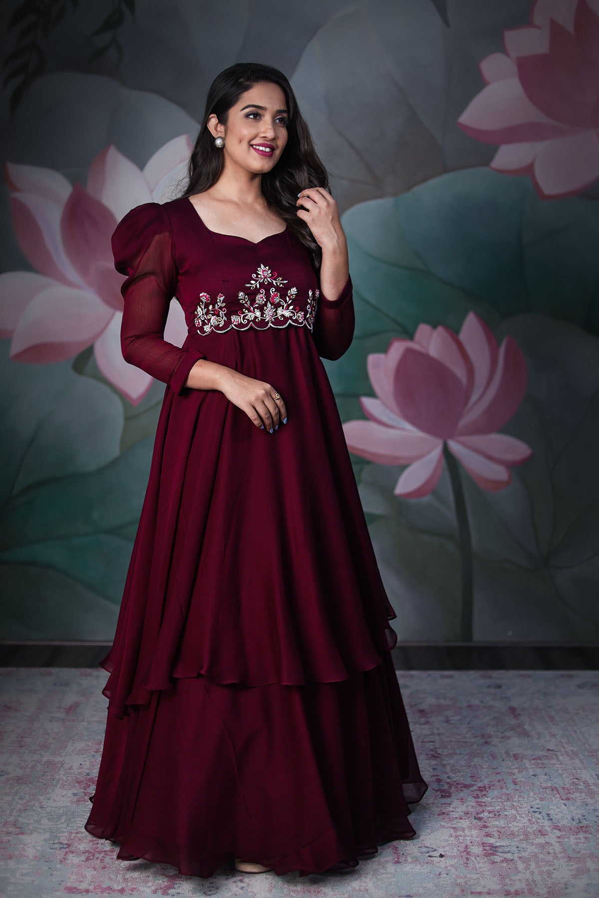 Traditional Party Wear Long Dresses from Bullionknot