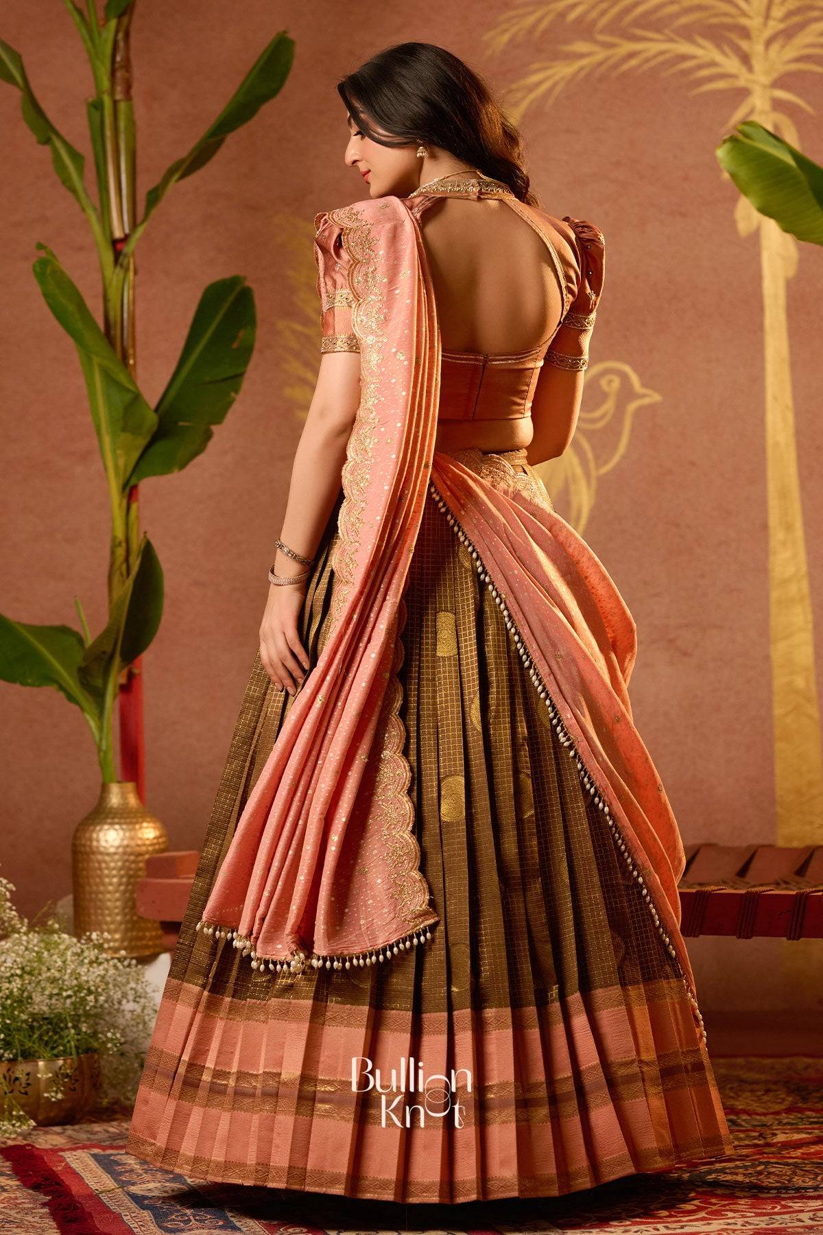 Tamannaah lehenga set with classic design elements