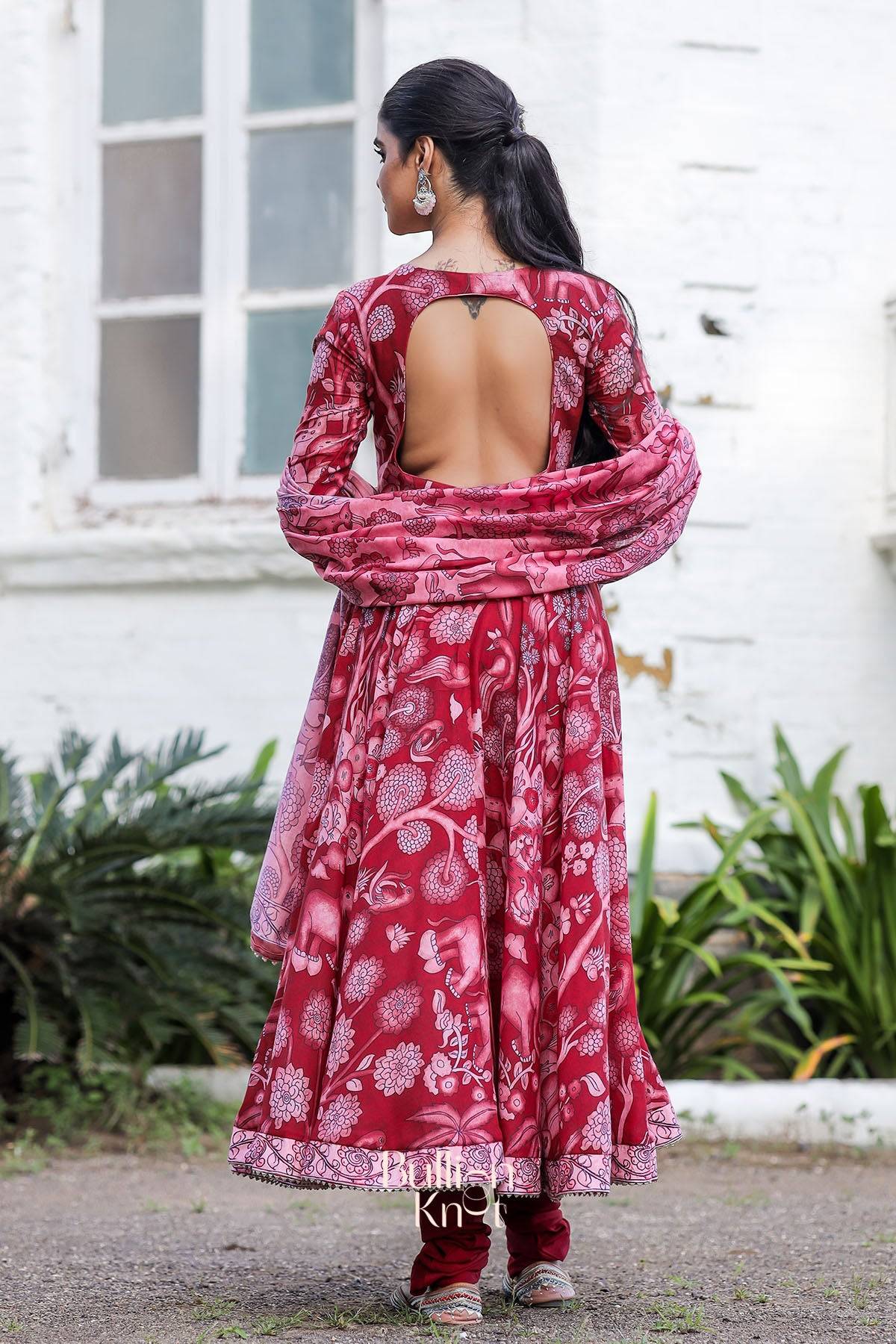 Alakhya Anarkali (Dress) in Red