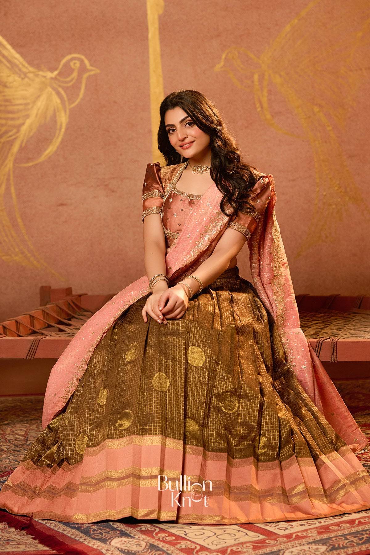 Festive-ready Tamannaah lehenga with elegant silhouette