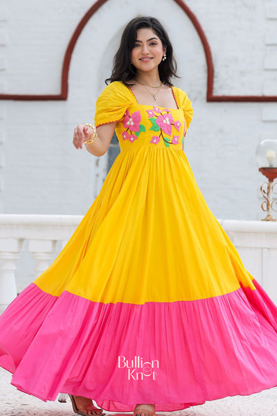 Daffodil Dream Maxi (Dress) in Yellow
