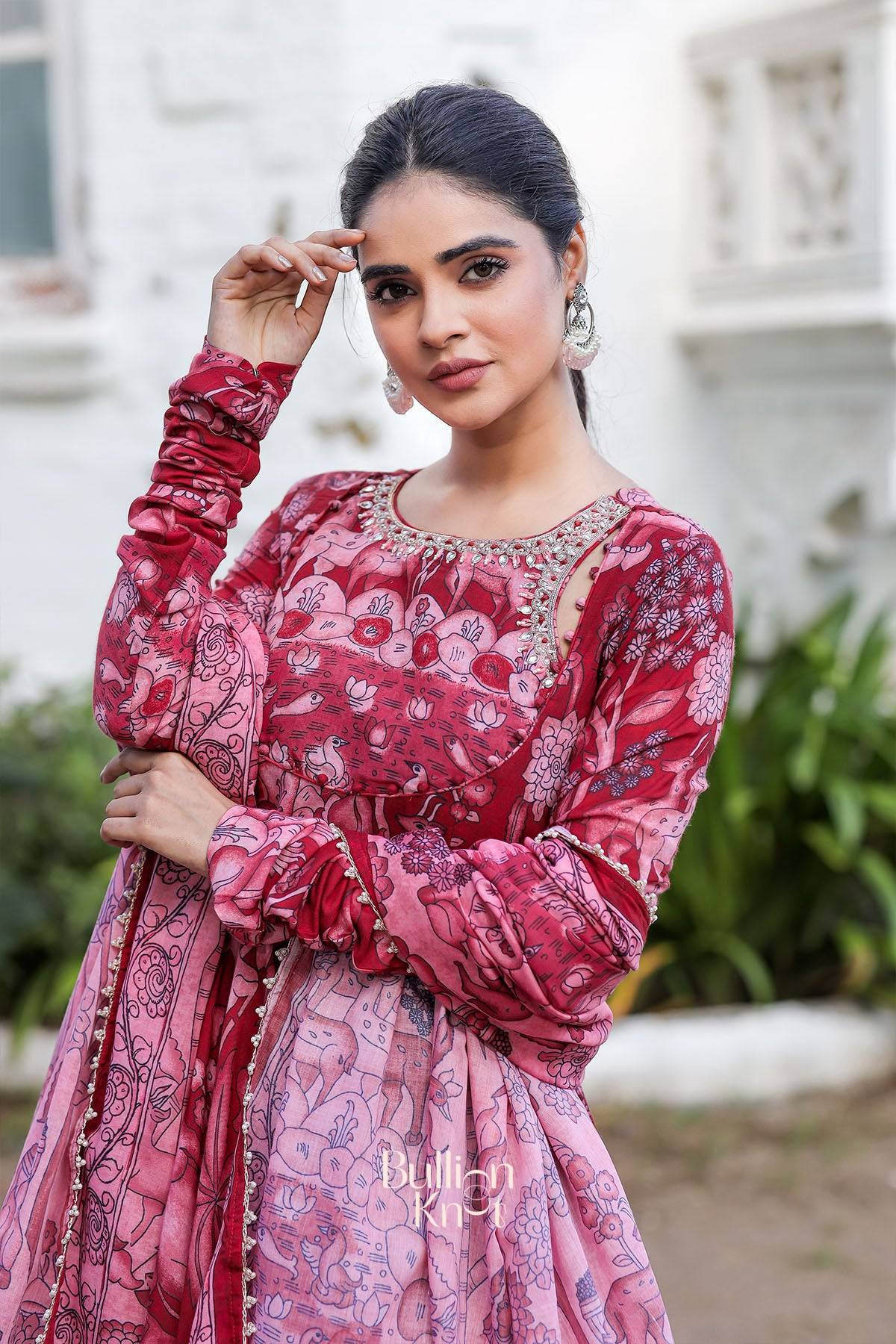 Alakhya Anarkali (Dress) in Red