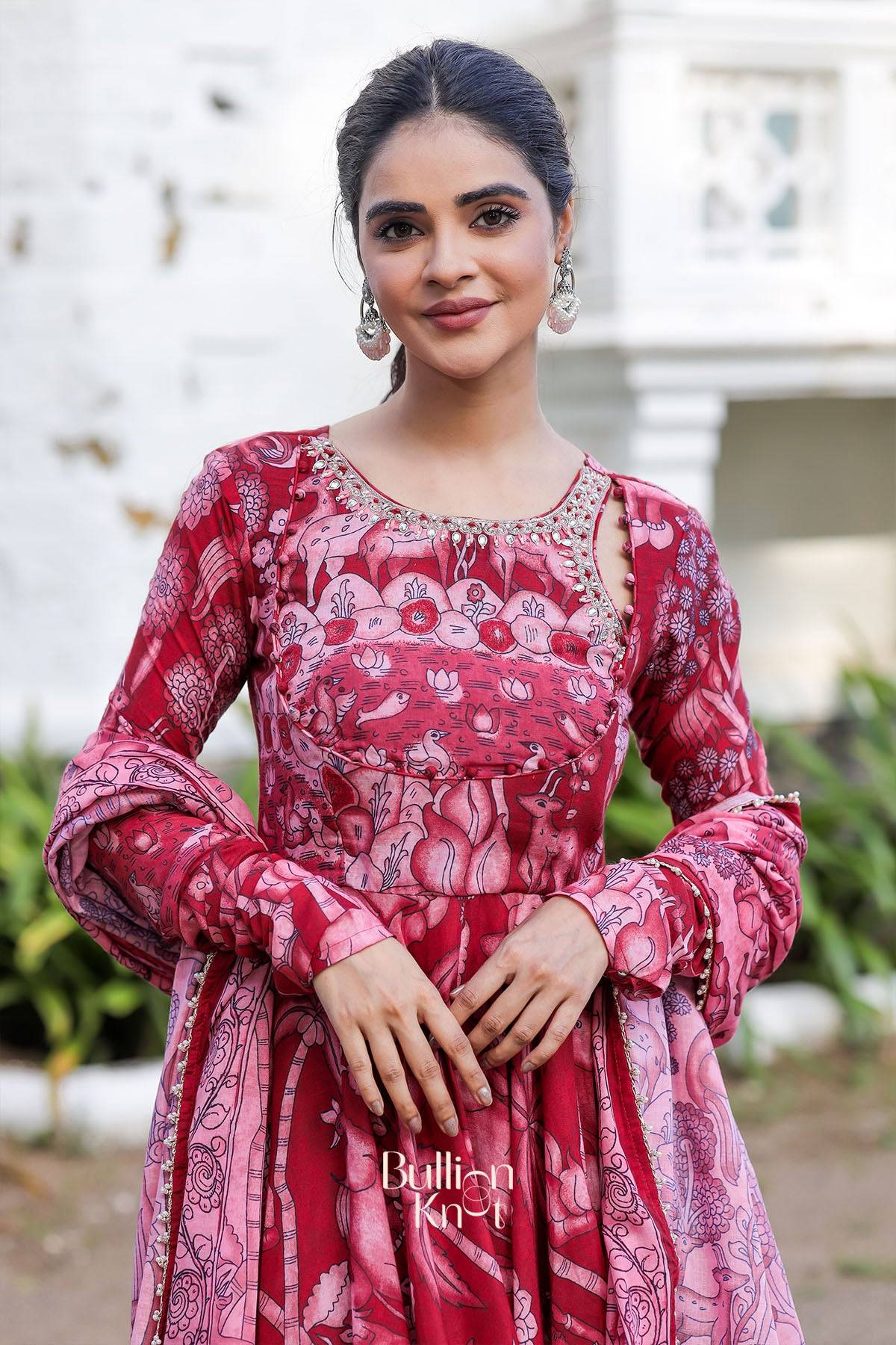 Alakhya Anarkali (Dress) in Red
