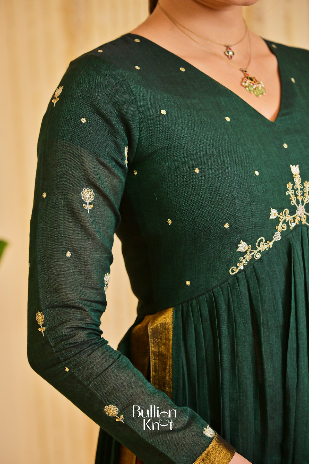 Saanjh Kurta Set (Dress) in Green
