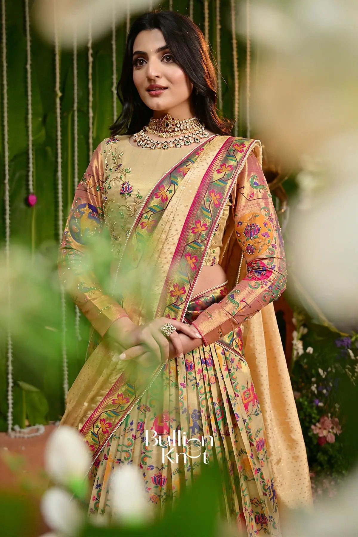 Akshaya Royal Minakari Paithani Lehenga Set