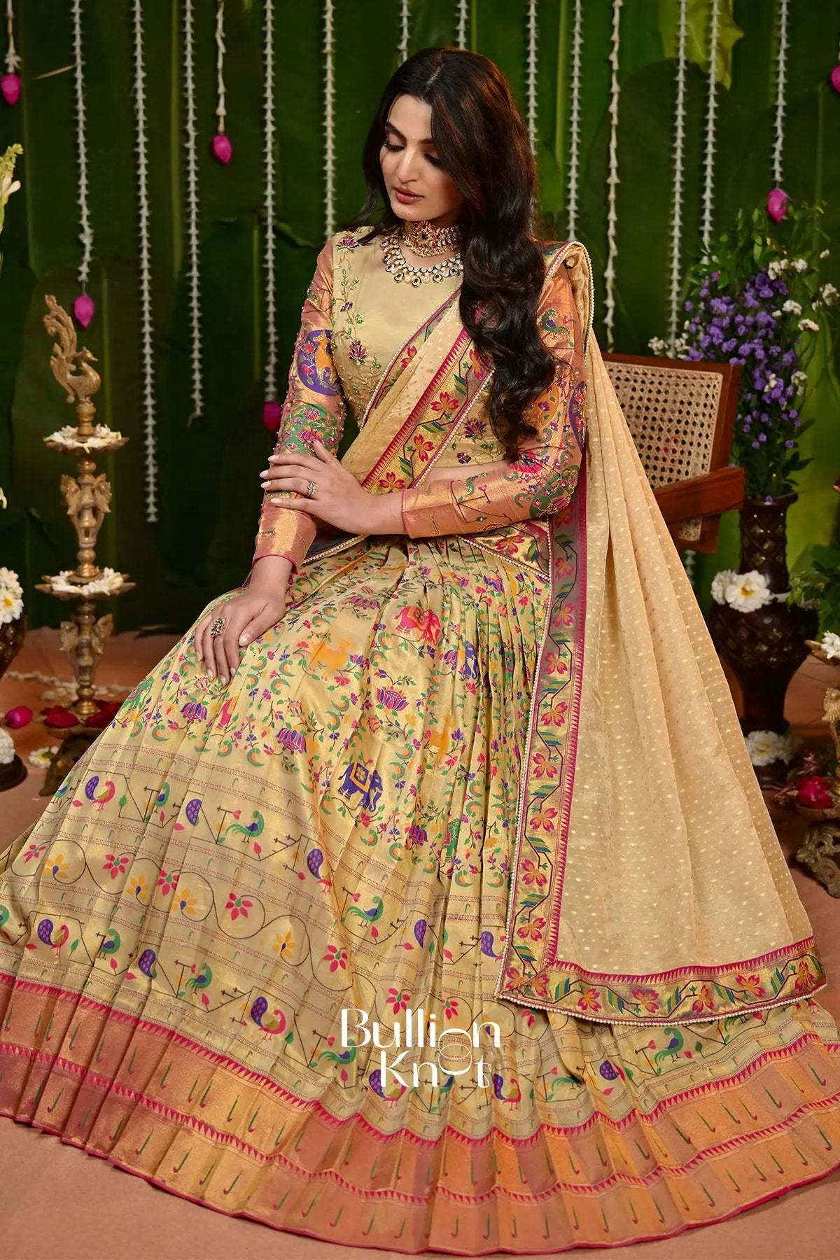 Akshaya Royal Minakari Paithani Lehenga Set