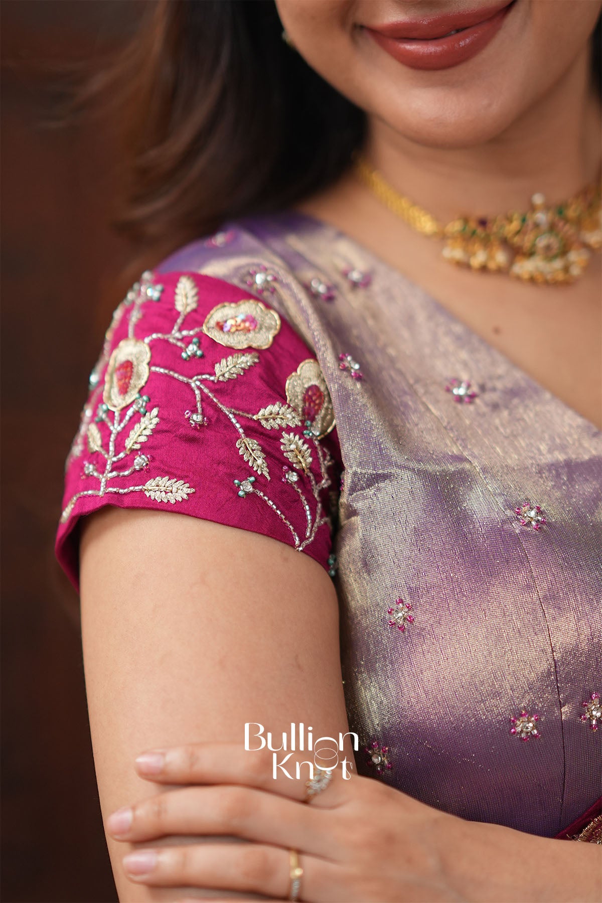 Vaishali Pink Soft Silk Lehenga Set