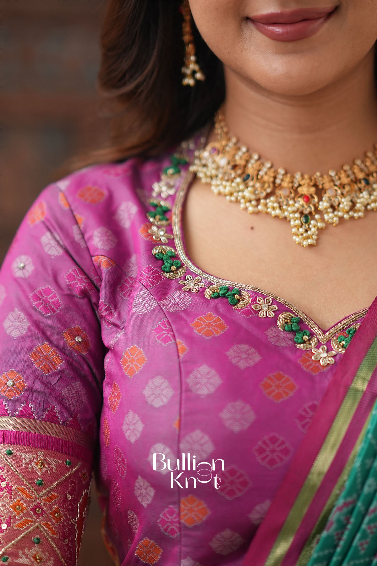 Pehraav Green Rani 2-In-1 Lehenga Set With Belt