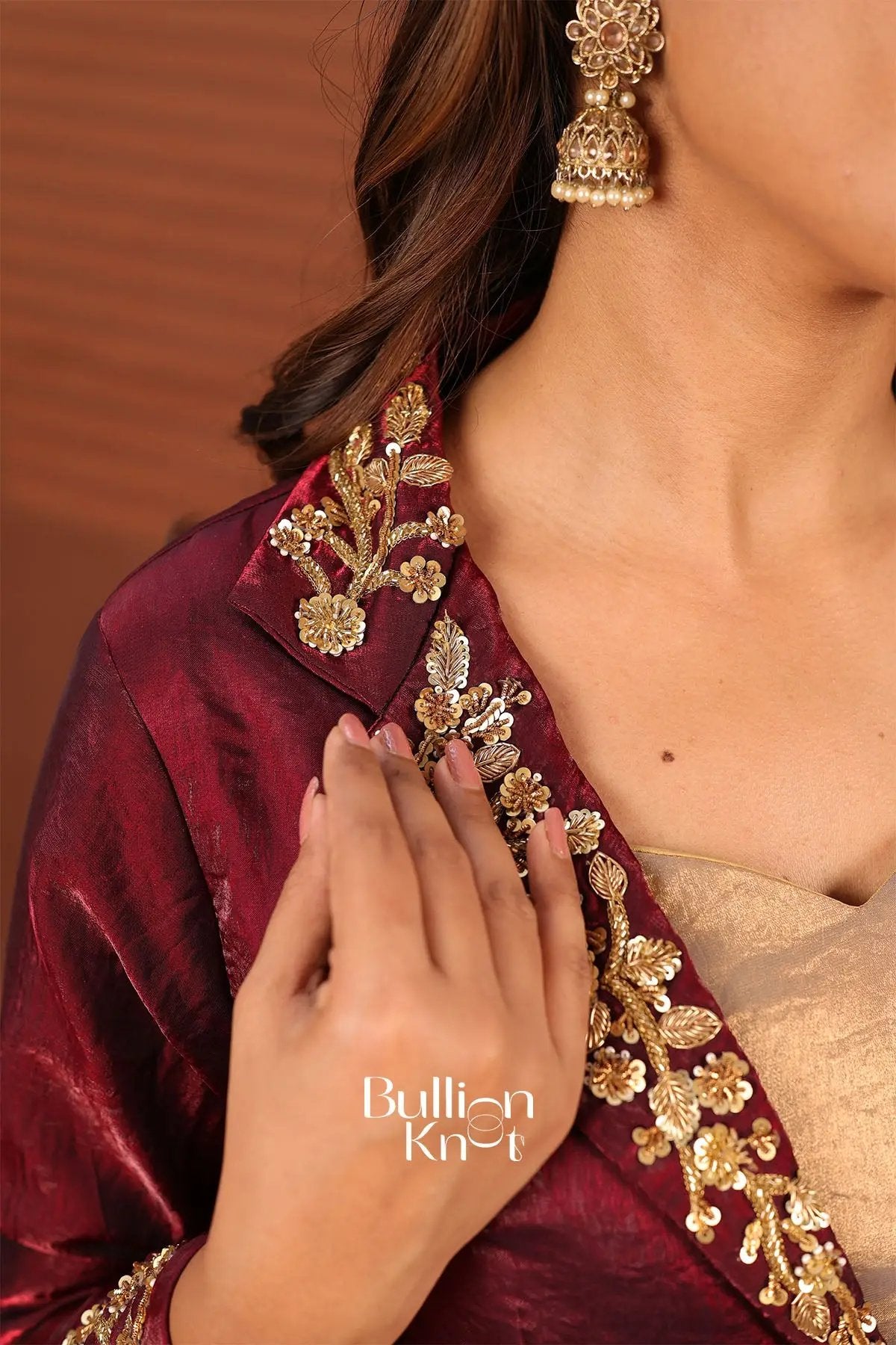 Regal steel gray and Merrun Jacket Indo western