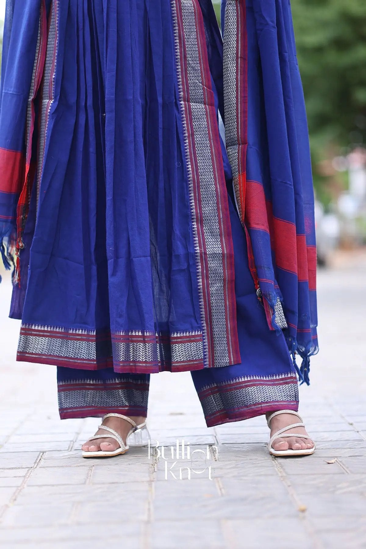 Poorva Kurta Set in Blue