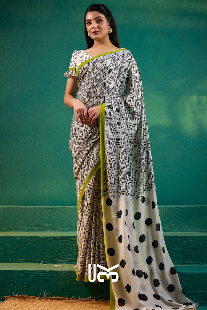 Karishma Saree in Black
