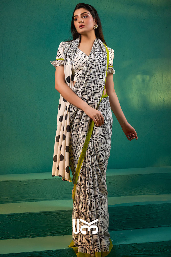 Karishma Saree in Black