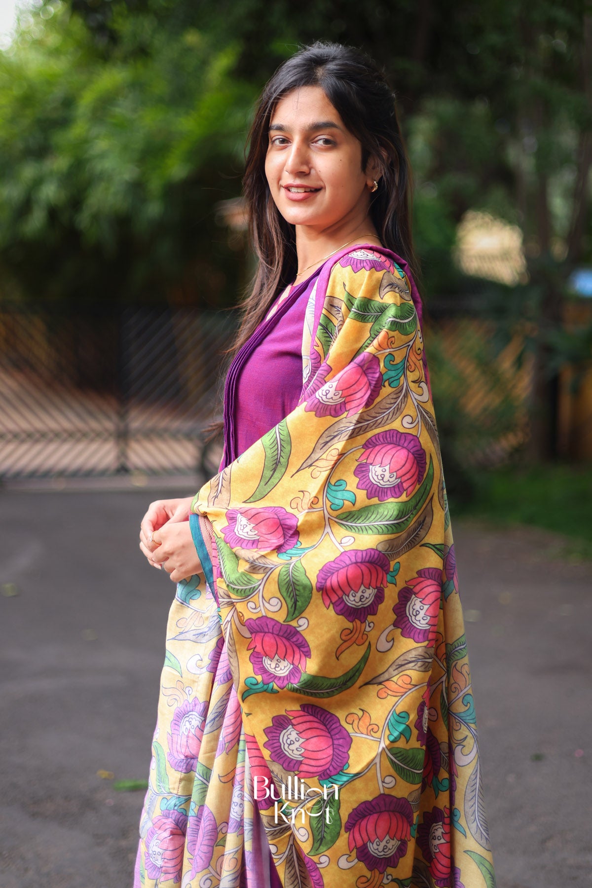 Lekha Handloom Sharara Set In purple