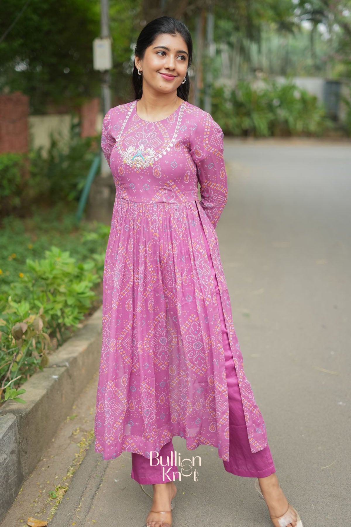 Pragati Kurta Set in Pink