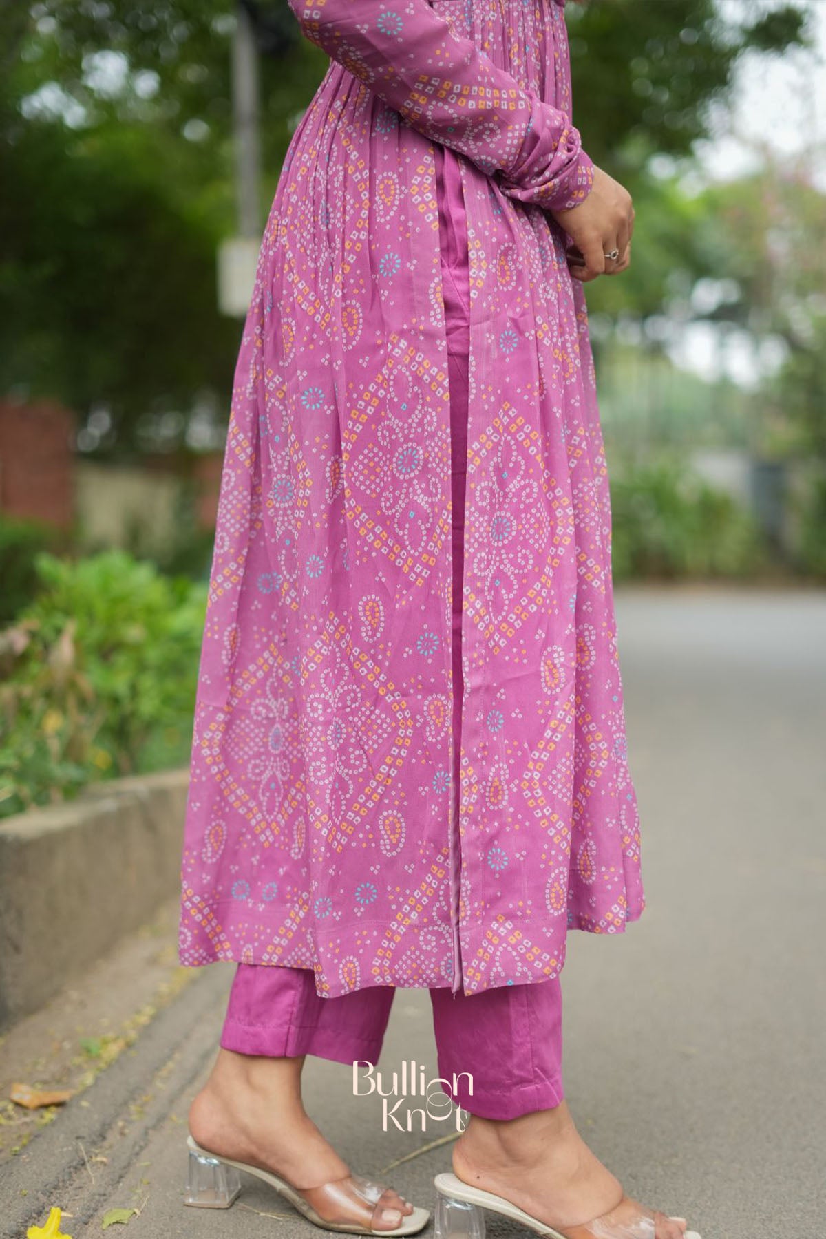 Pragati Kurta Set in Pink