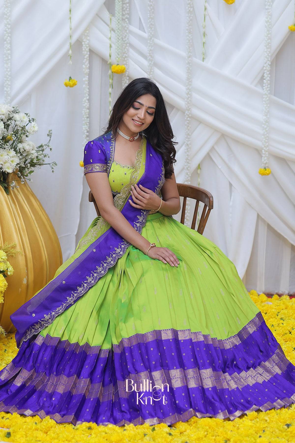 Nishkala Lehenga Set with opulent fabric and stylish blouse