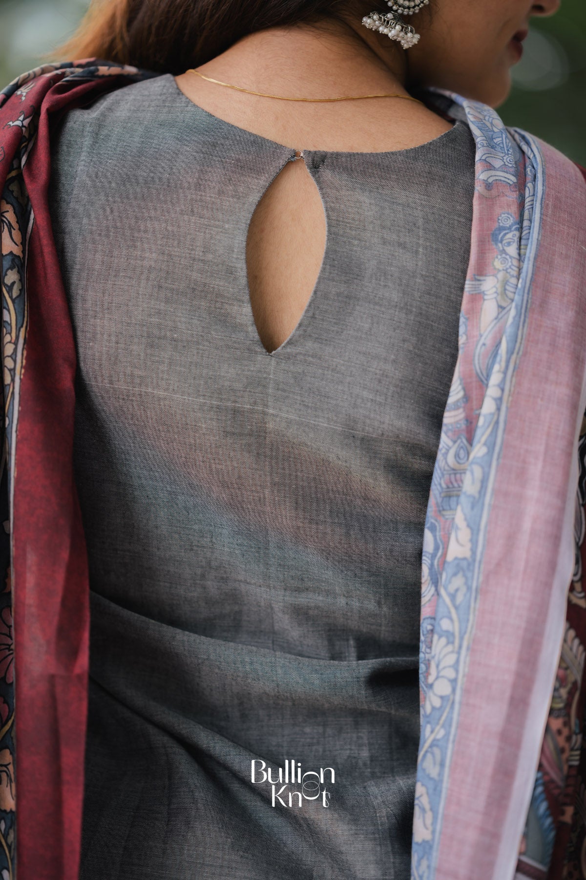 Raagvi Handloom Sharara Set In Grey