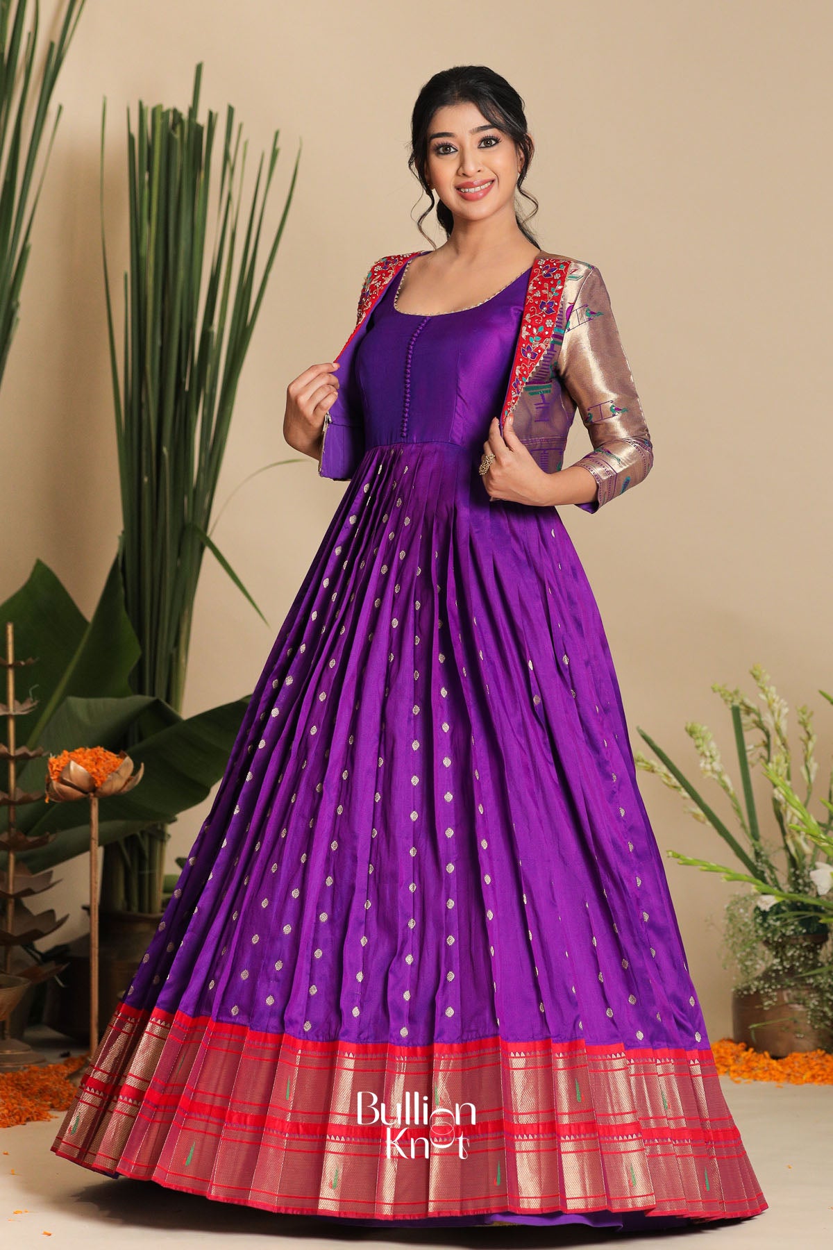 Sachika Pethani Jacket (Dress) in Purple