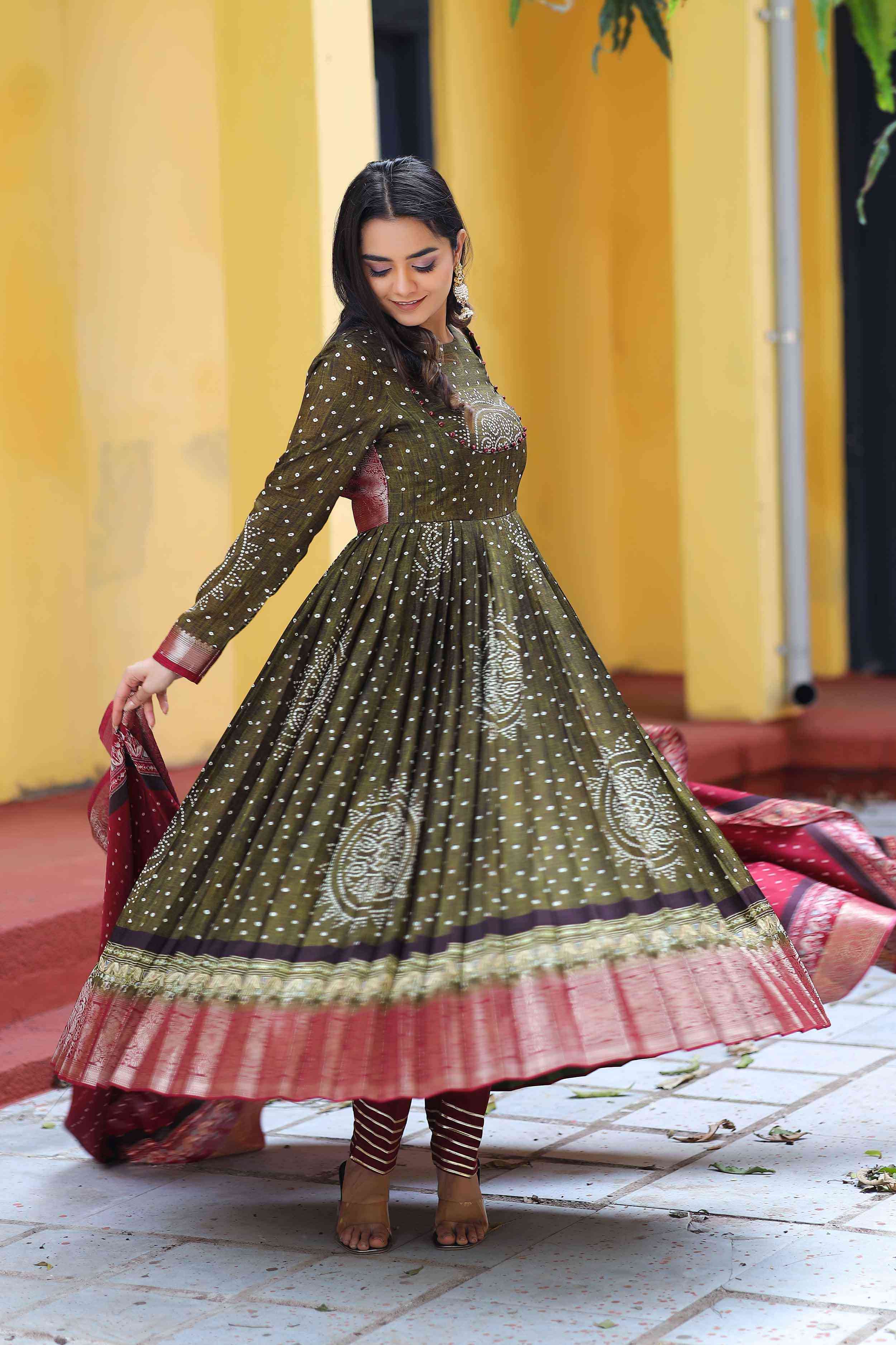 Mysore Silk Banarasi Suit
