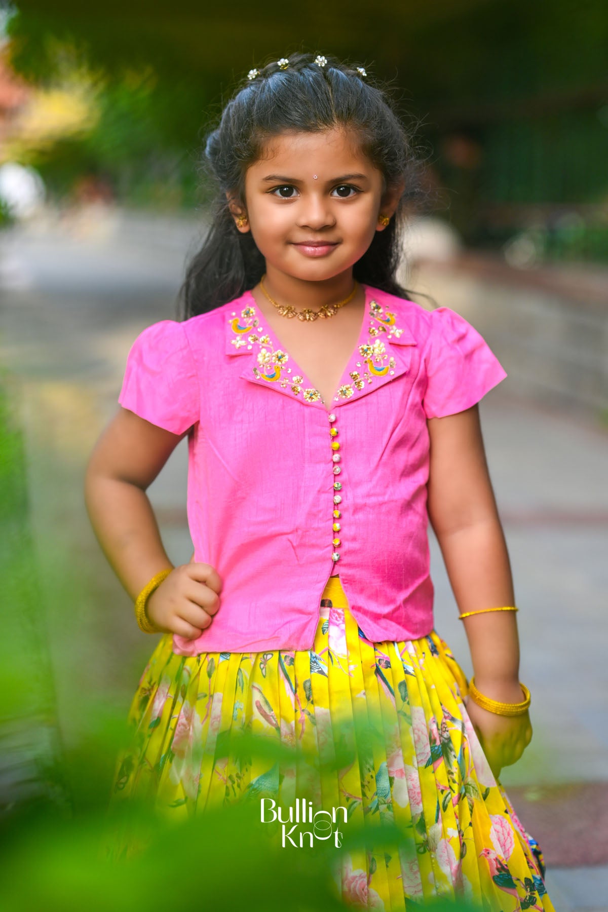 Baby Sparrow Lehenga Set in Yellow