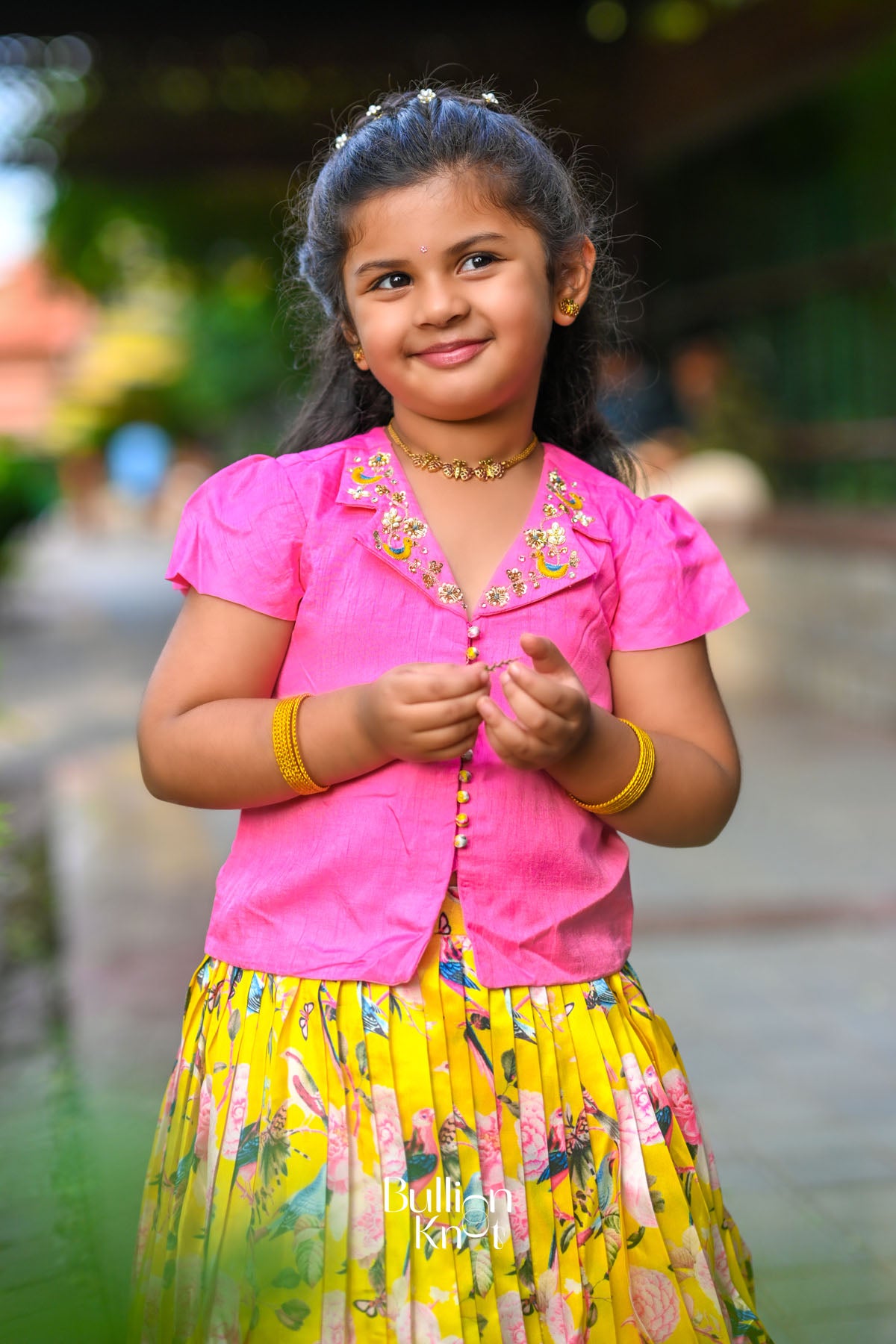Baby Sparrow Lehenga Set in Yellow