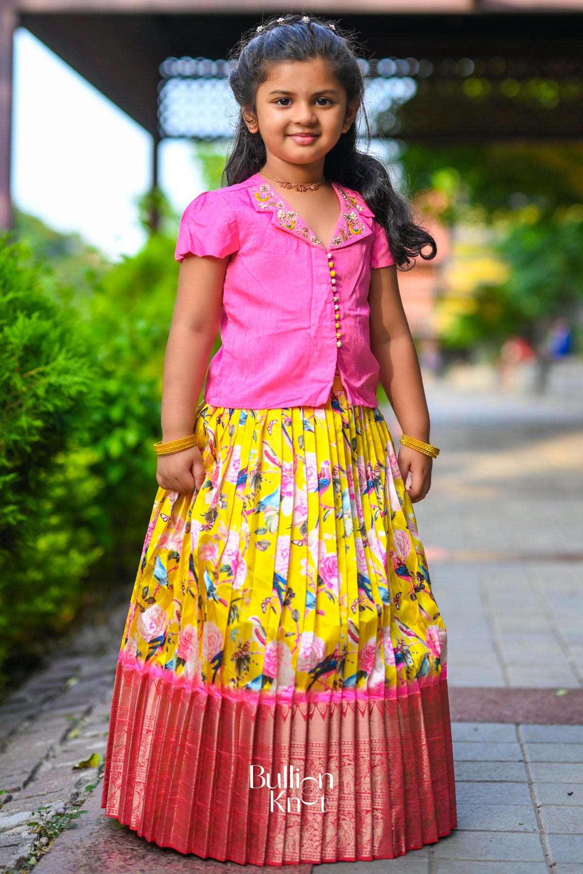 Baby Sparrow Lehenga Set in Yellow