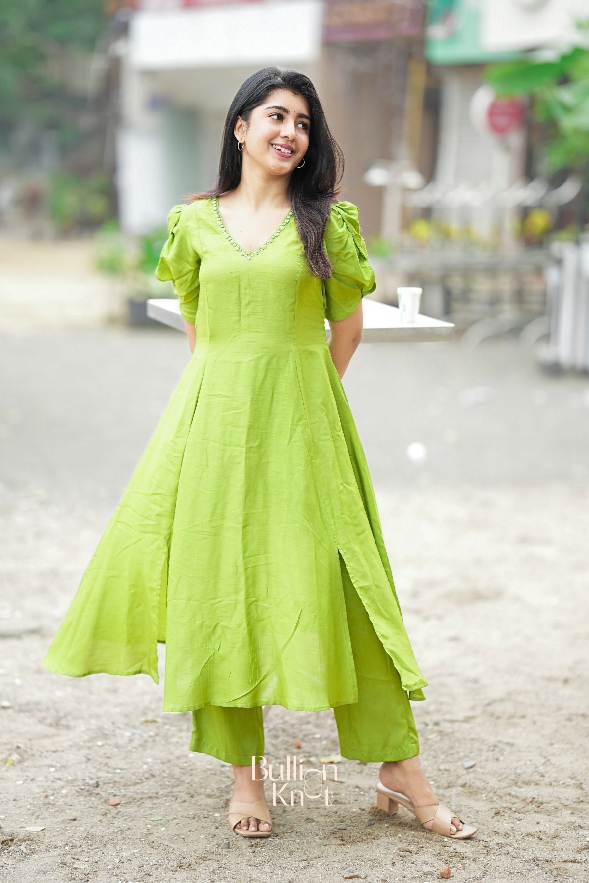 Sundar Kurta Set in Green