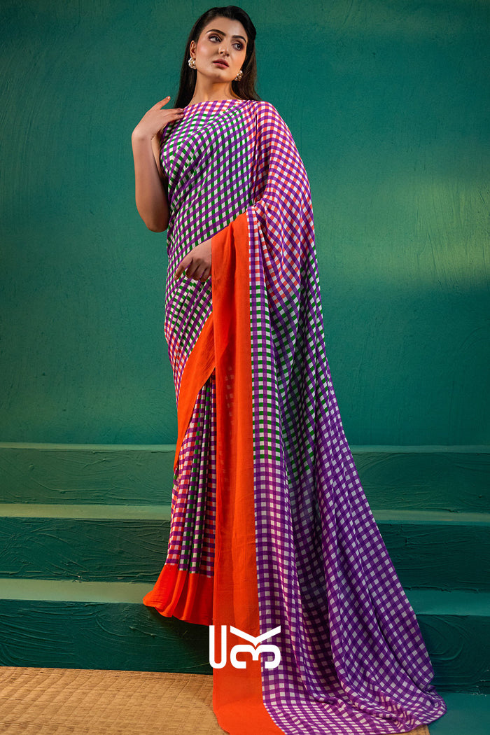 Urmila Saree in Multicolour