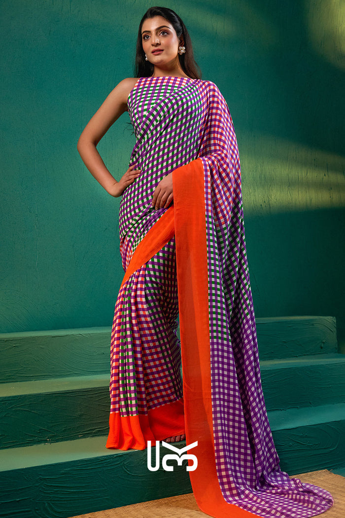 Urmila Saree in Multicolour