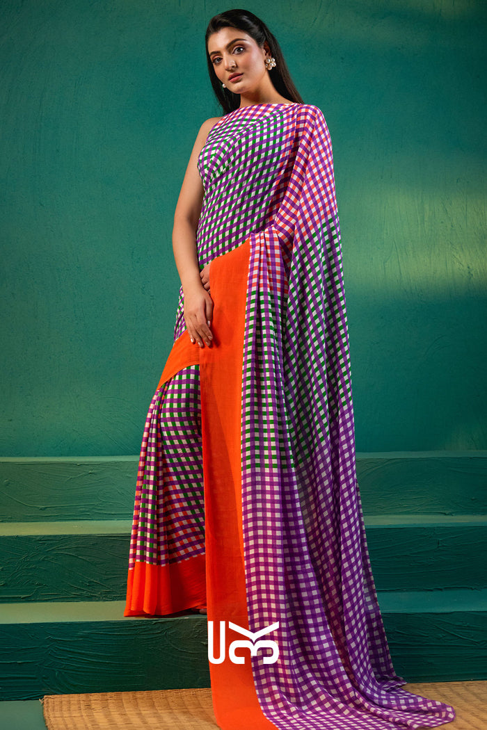 Urmila Saree in Multicolour