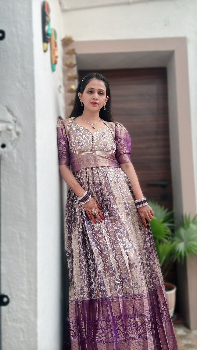Akanksha Jacket (Dress) in Purple