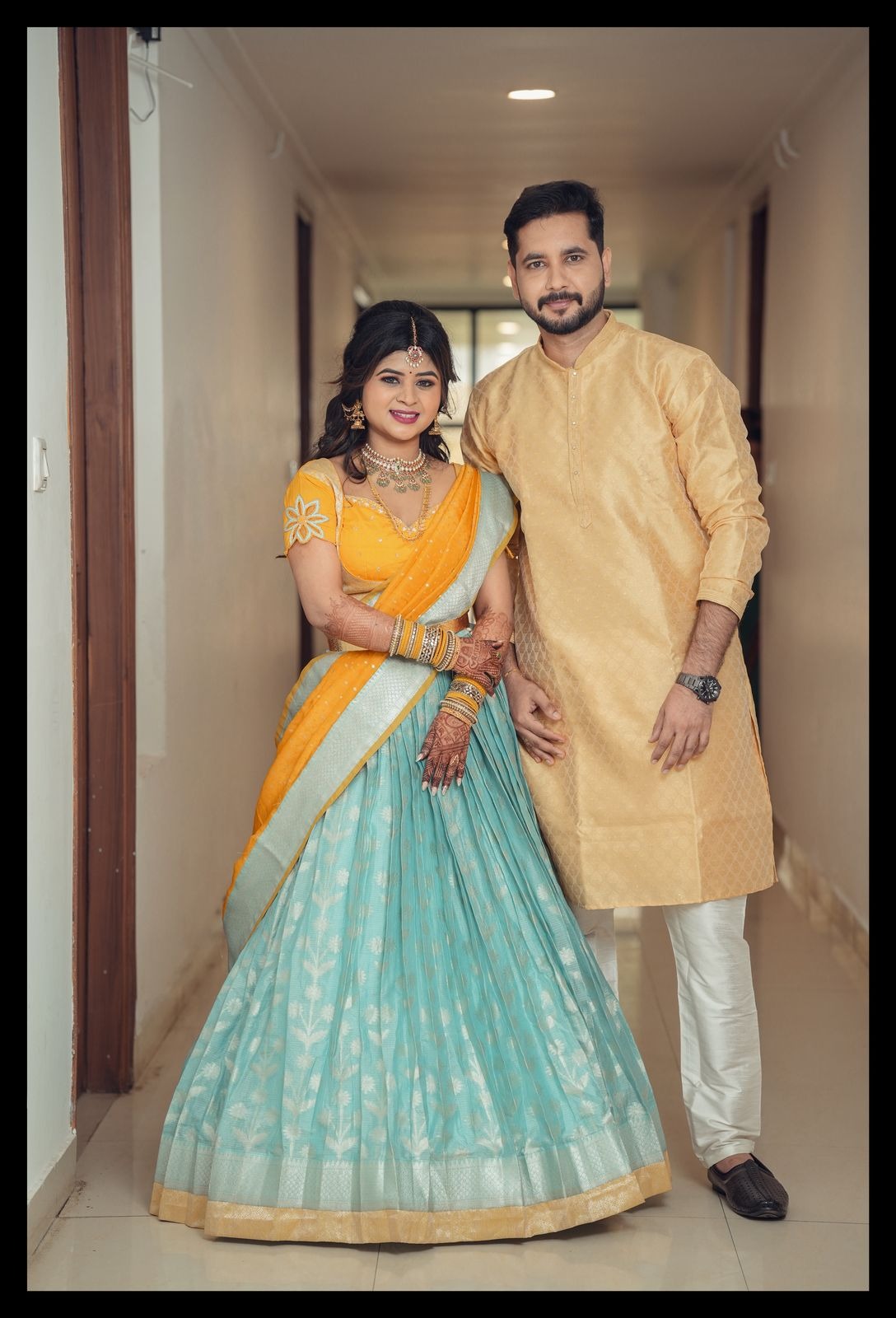 Aadhya Lehenga Set in Yellow
