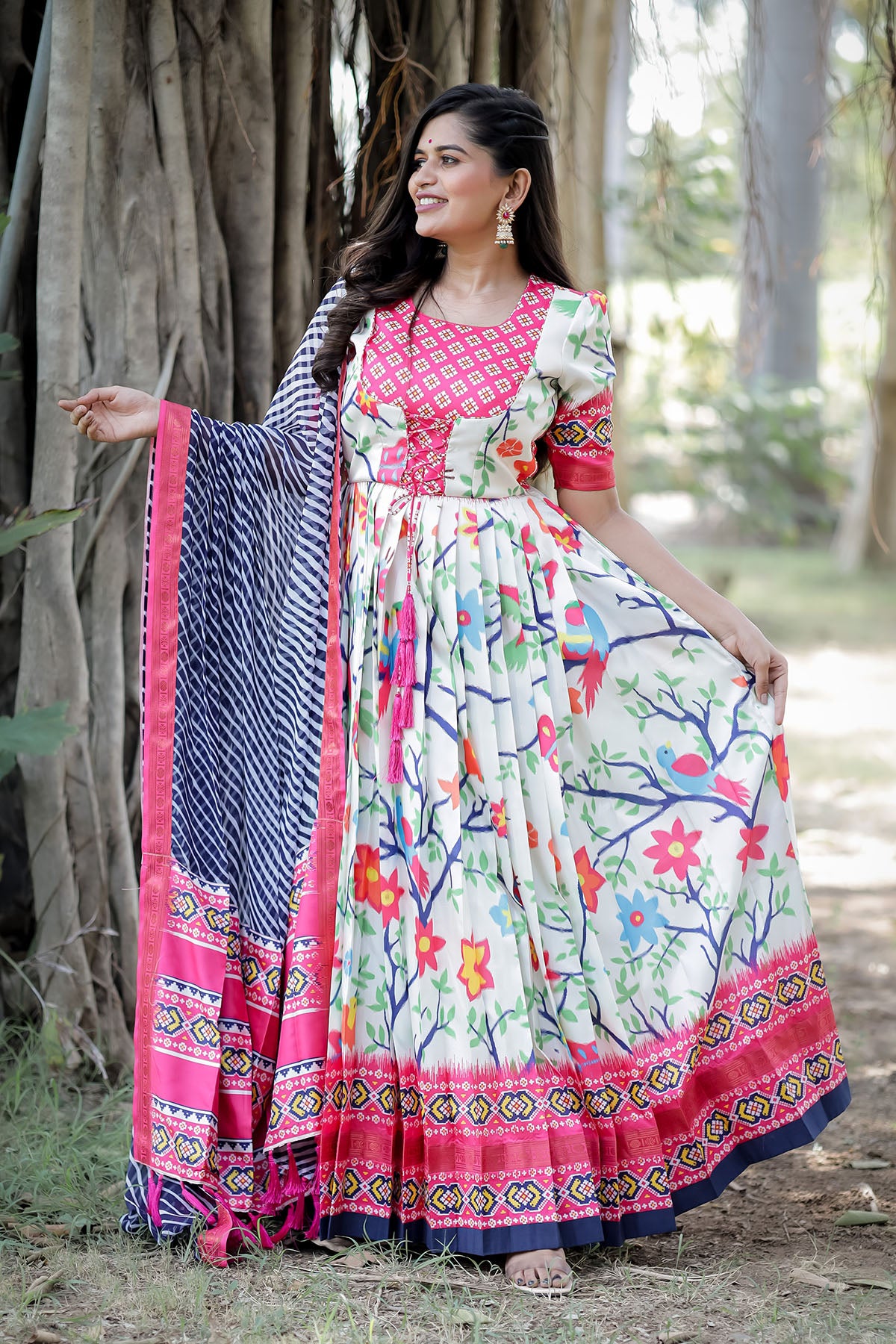 Hiranmayi Banarasi Dress - Bullionknot
