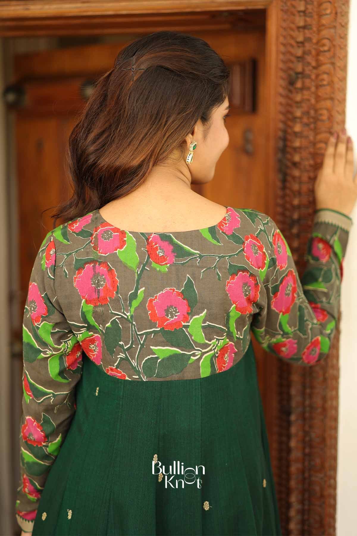 Bagban Handcrafted Anarkali Suit Set for Festive Wear
