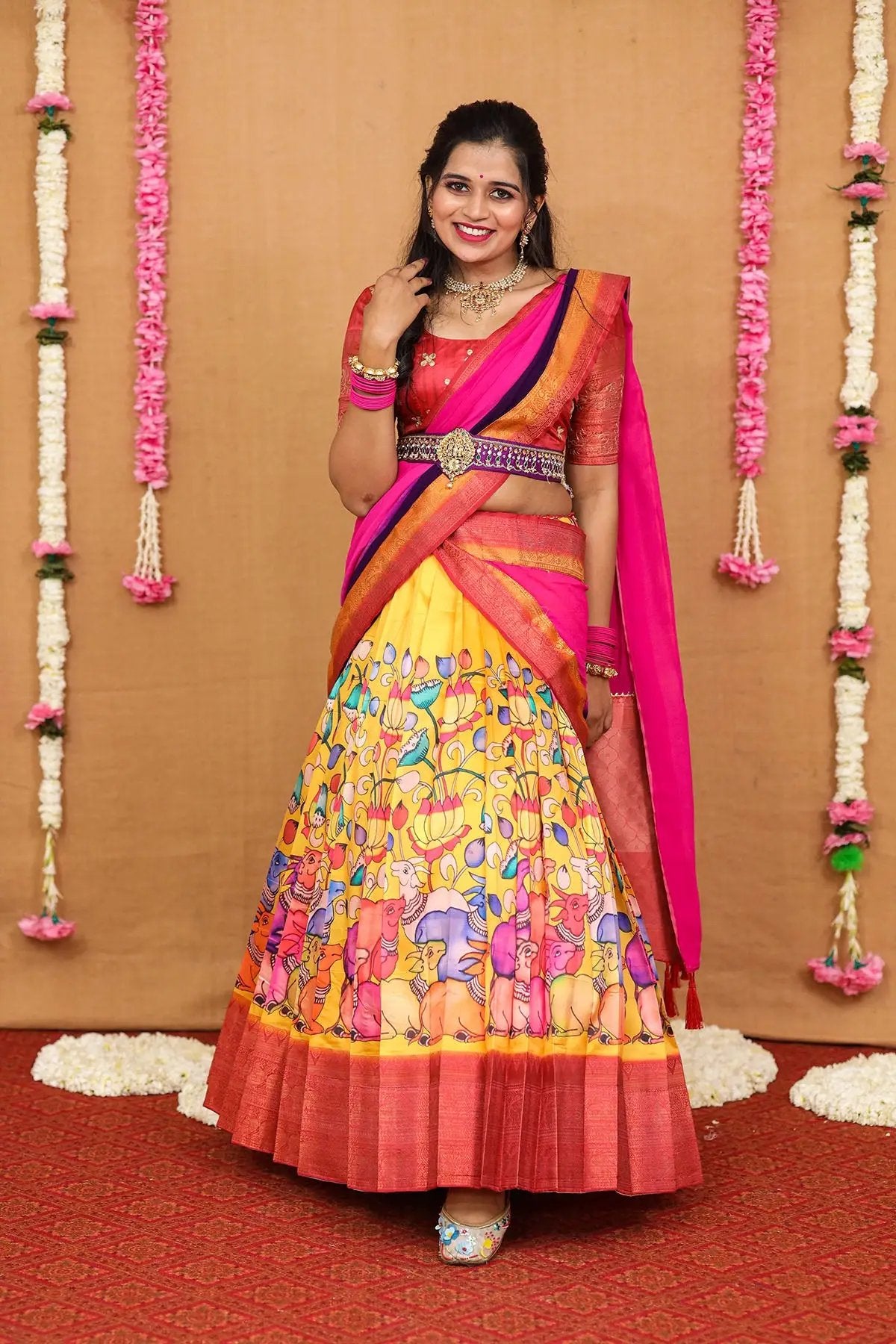 Ekapranika Half Saree - Bullionknot