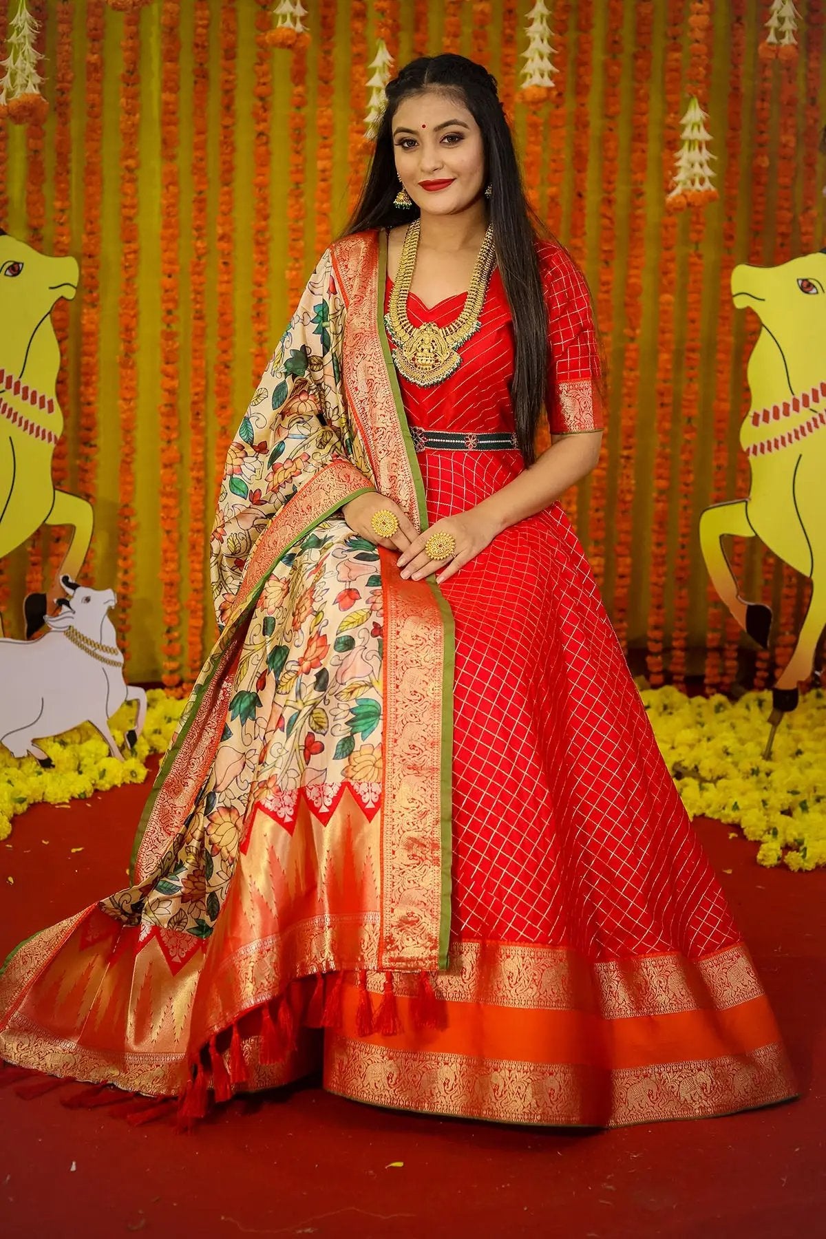 Sashirekha Pattu Gown