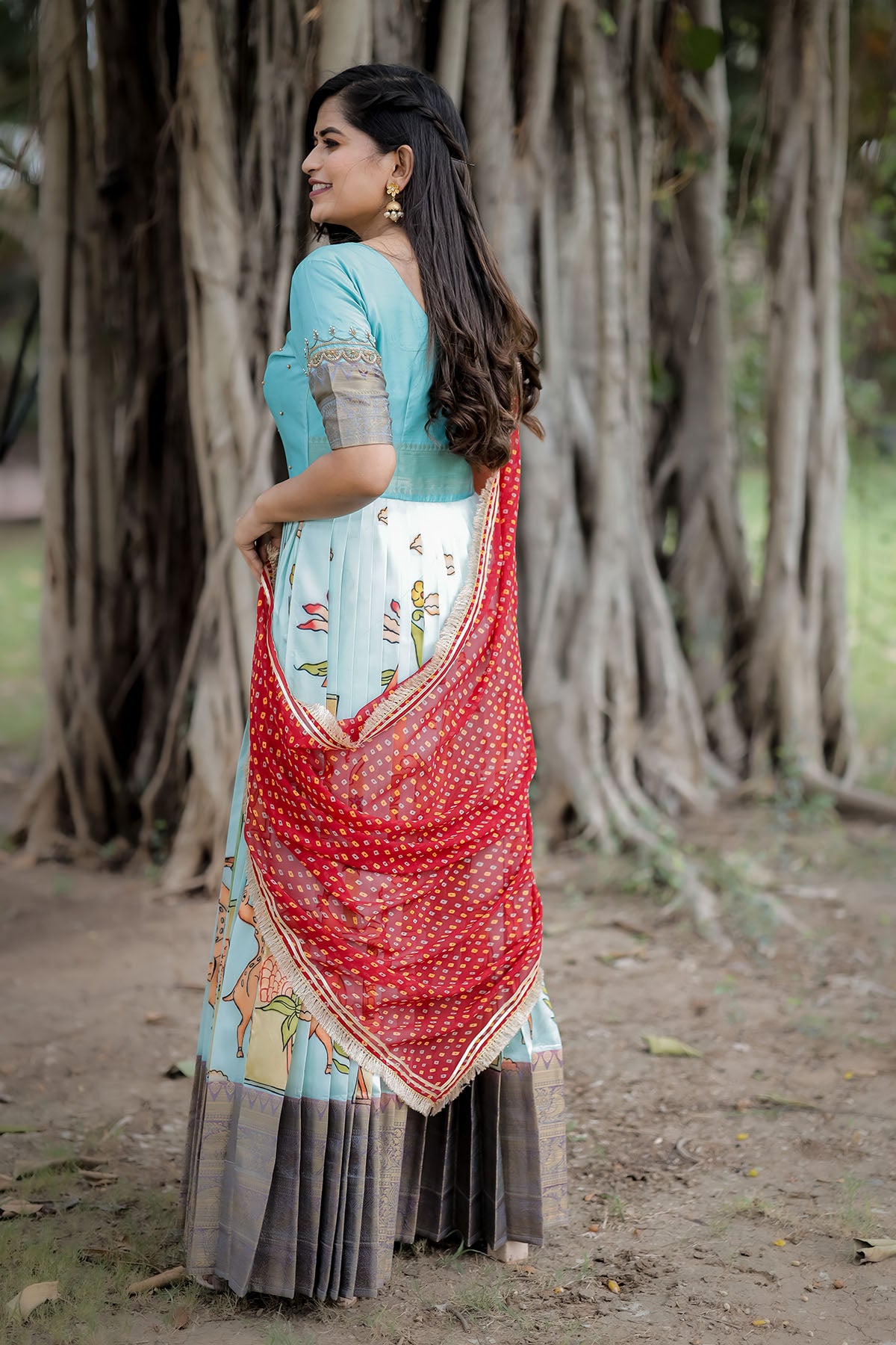 Pratyaksha Kalamkari Dress