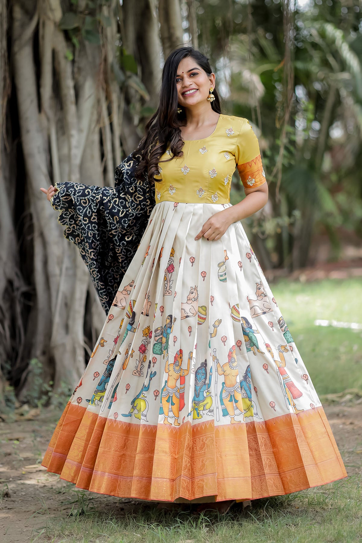 Ratnapriya Banarasi Dress
