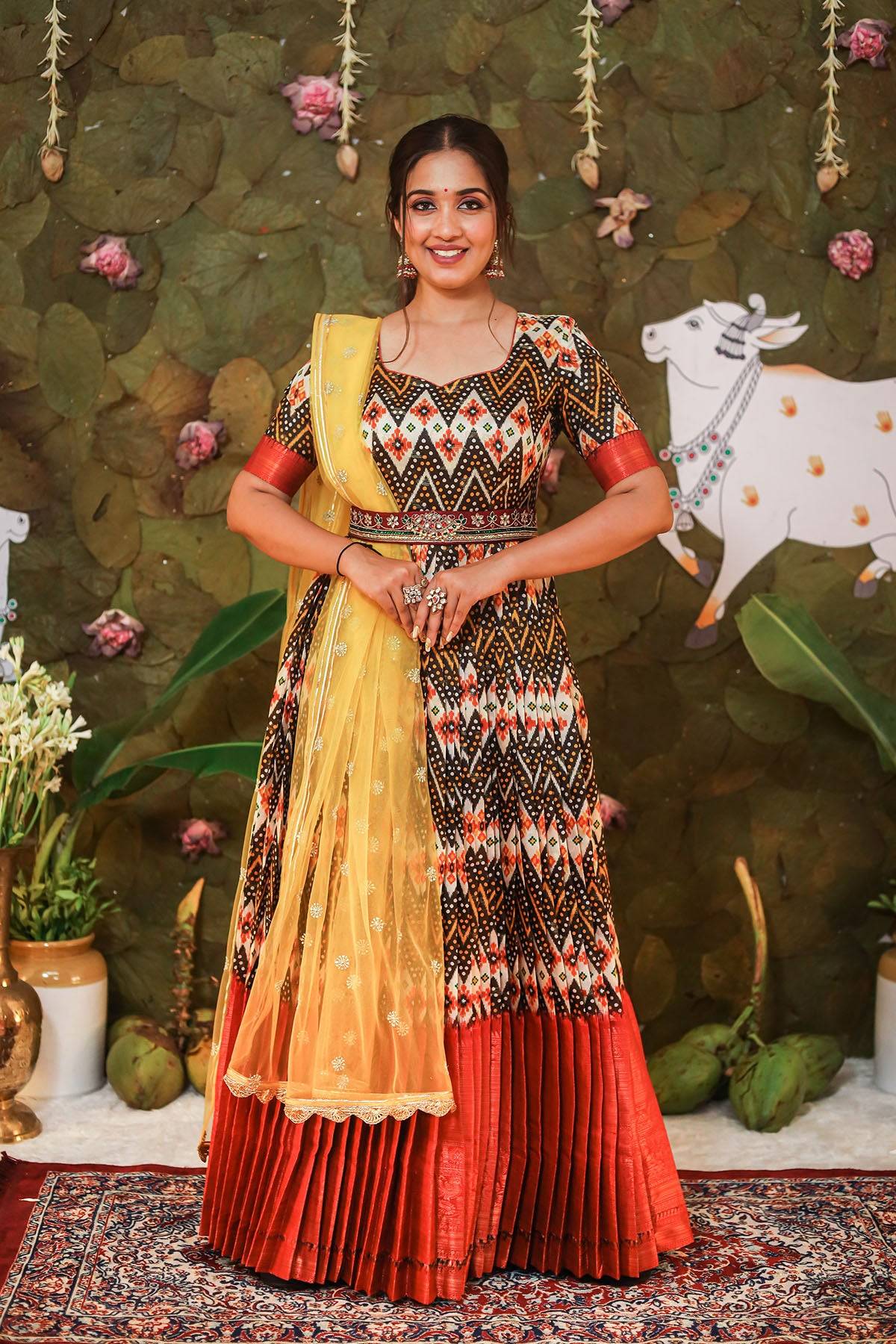 Sethuramani Kalamkari Dress - Bullionknot