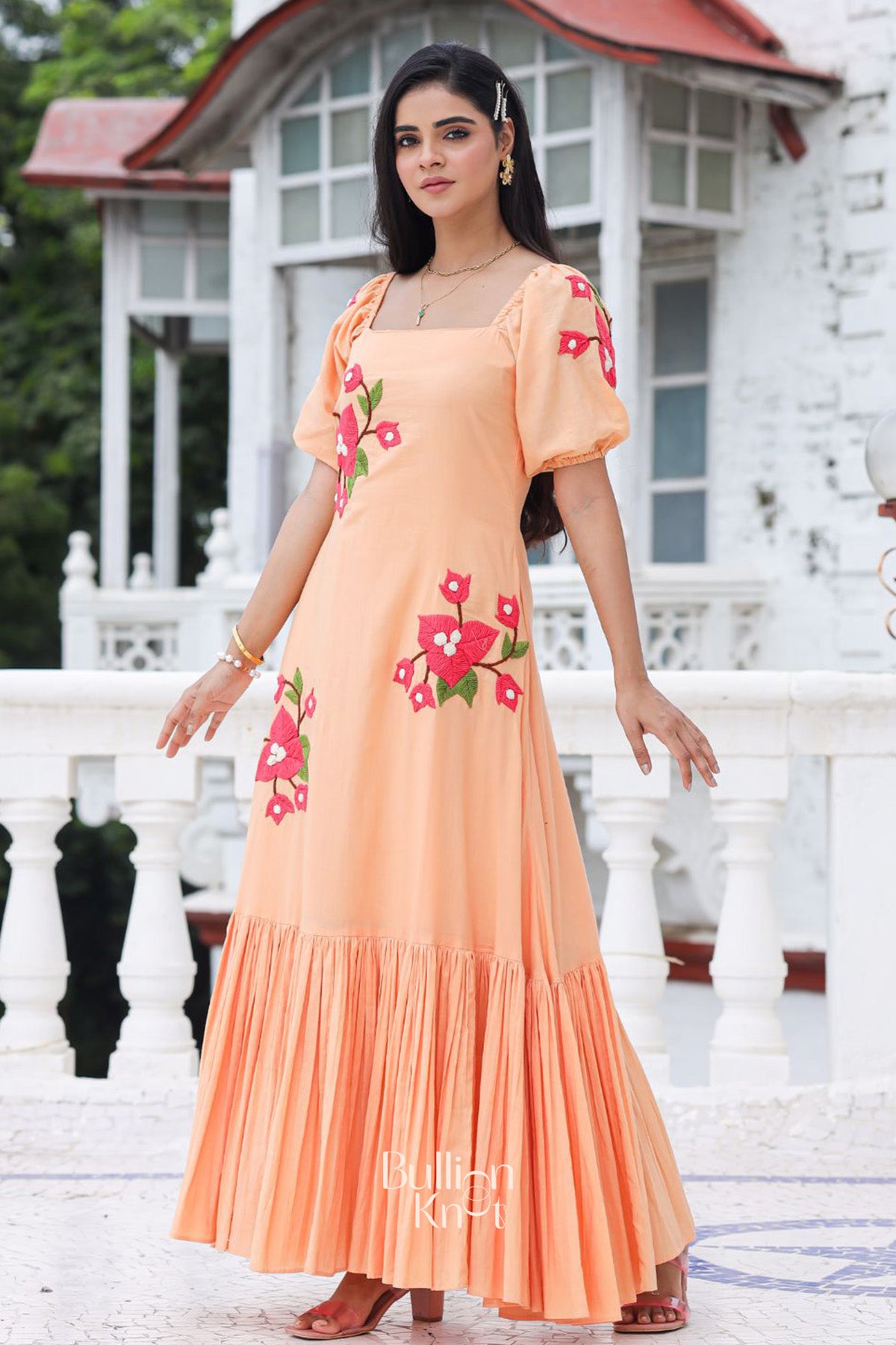 Aditi Maxi (Dress) in Rustic Peach