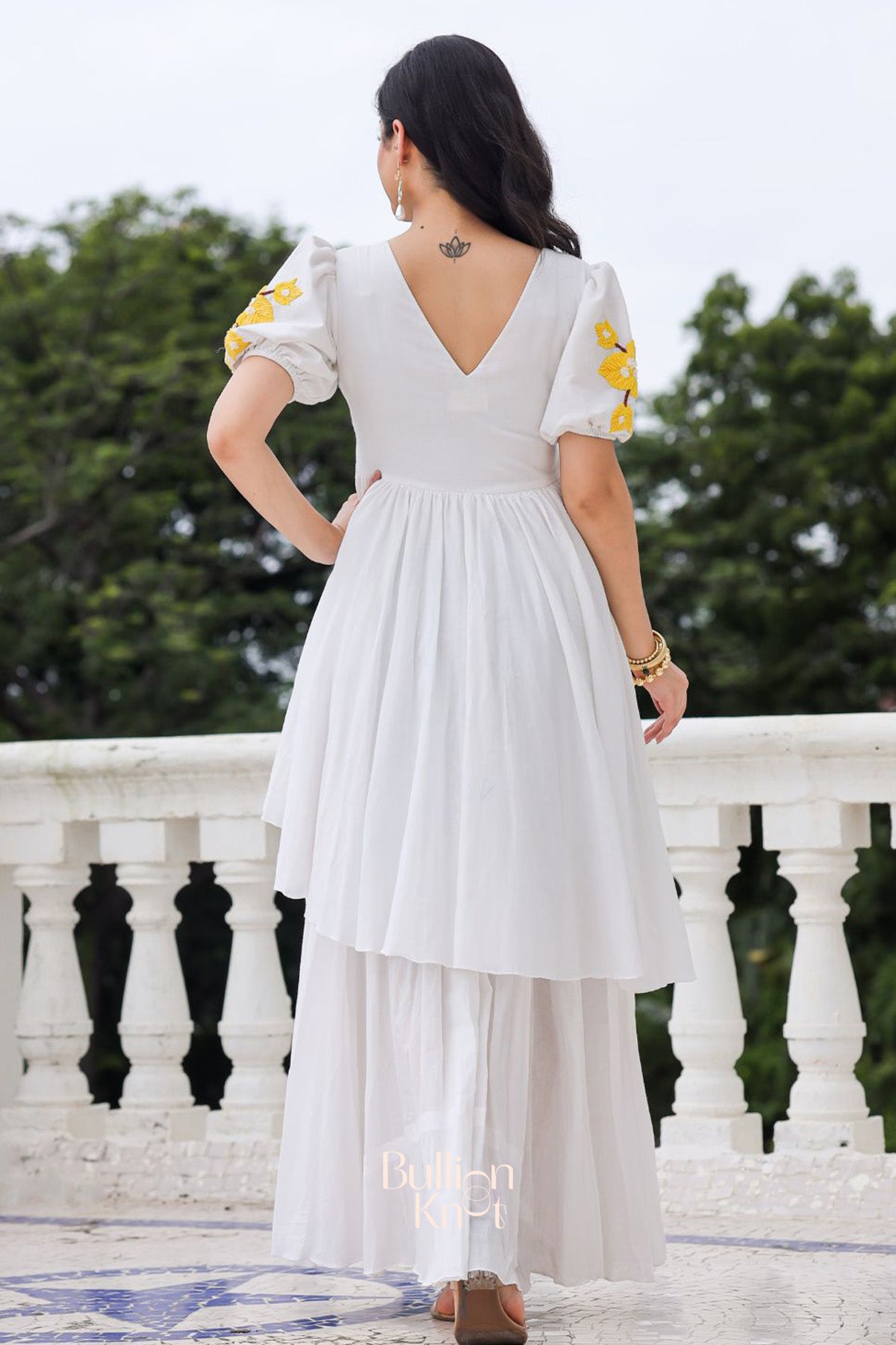 Marigold Maxi (Dress) In White