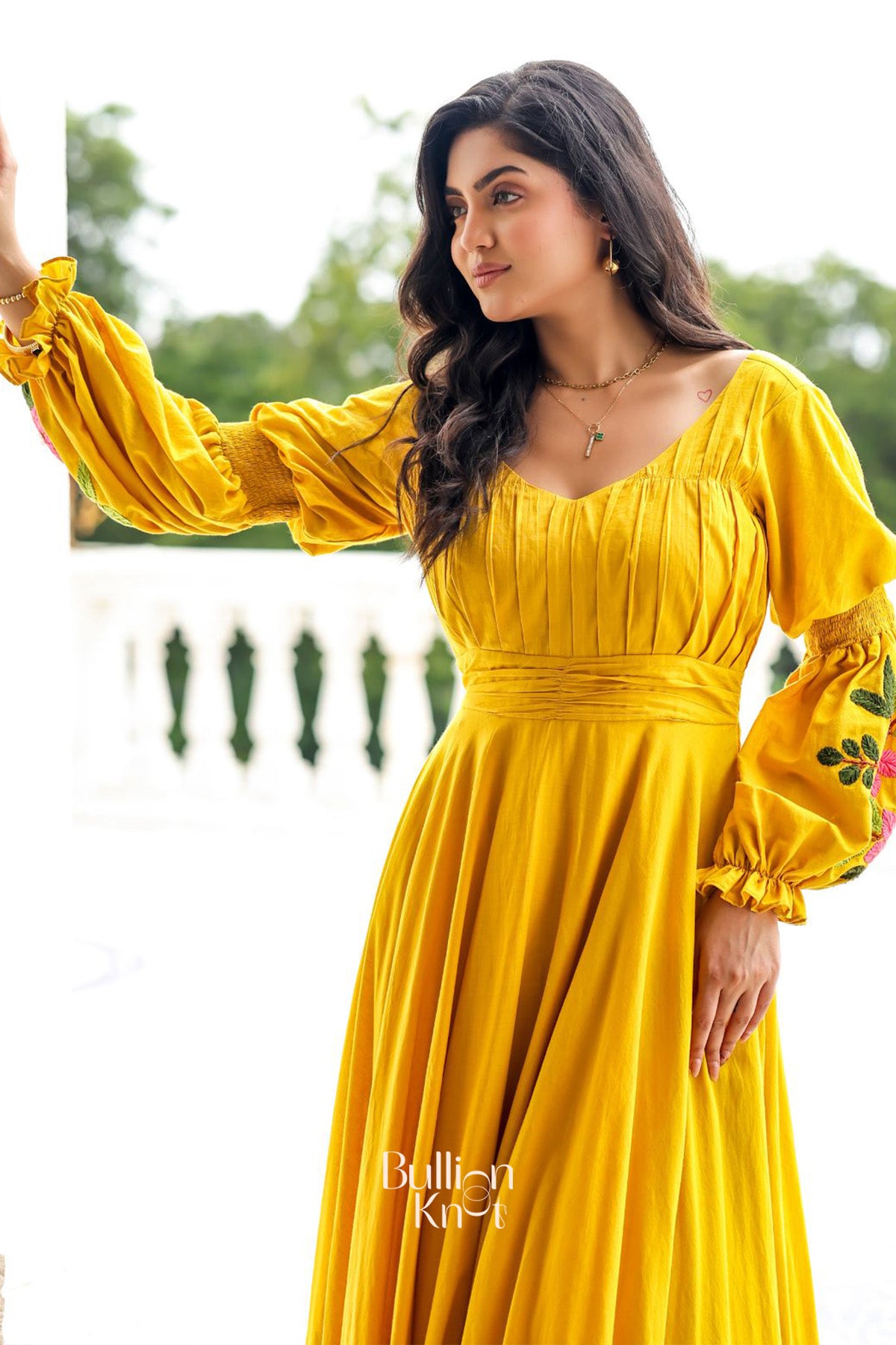 Warm Glow Maxi (Dress) in Yellow