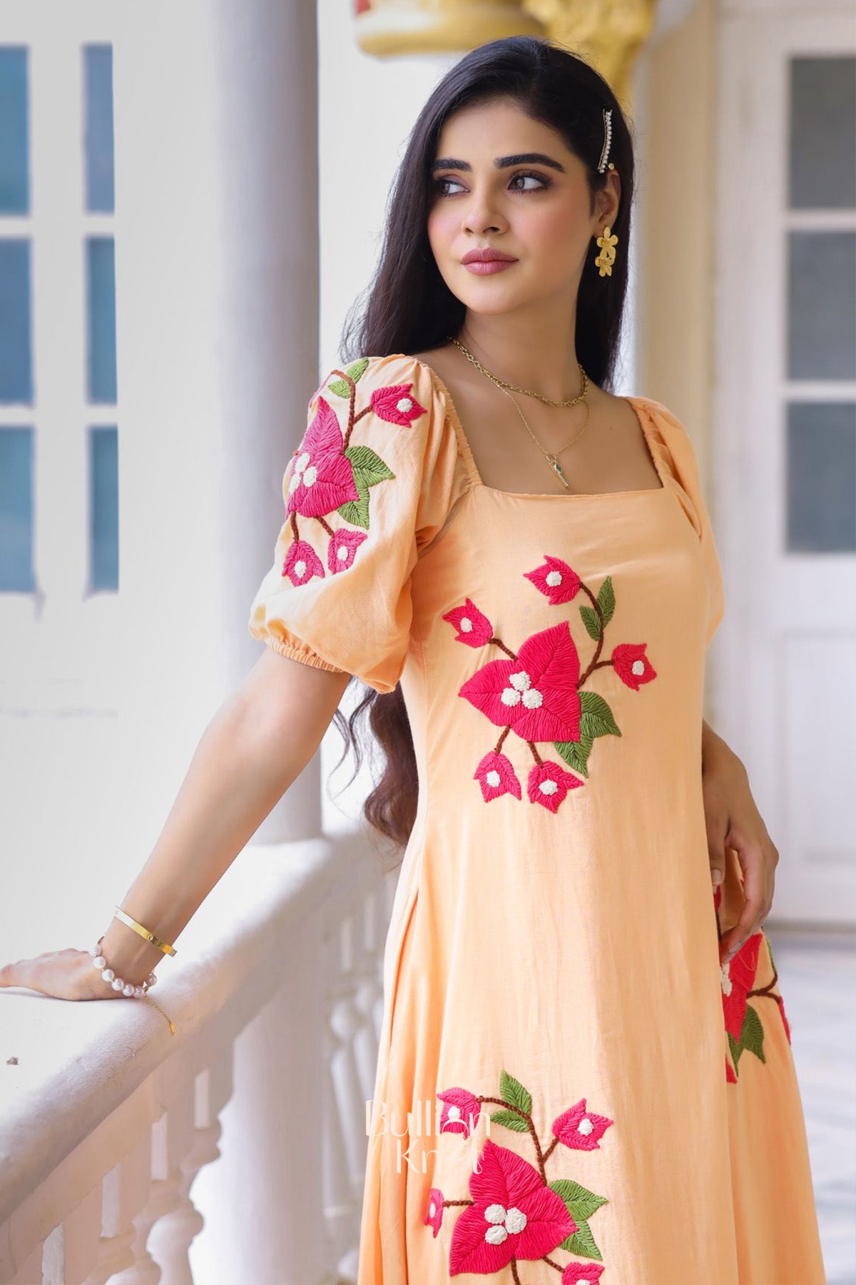 Aditi Maxi (Dress) in Rustic Peach