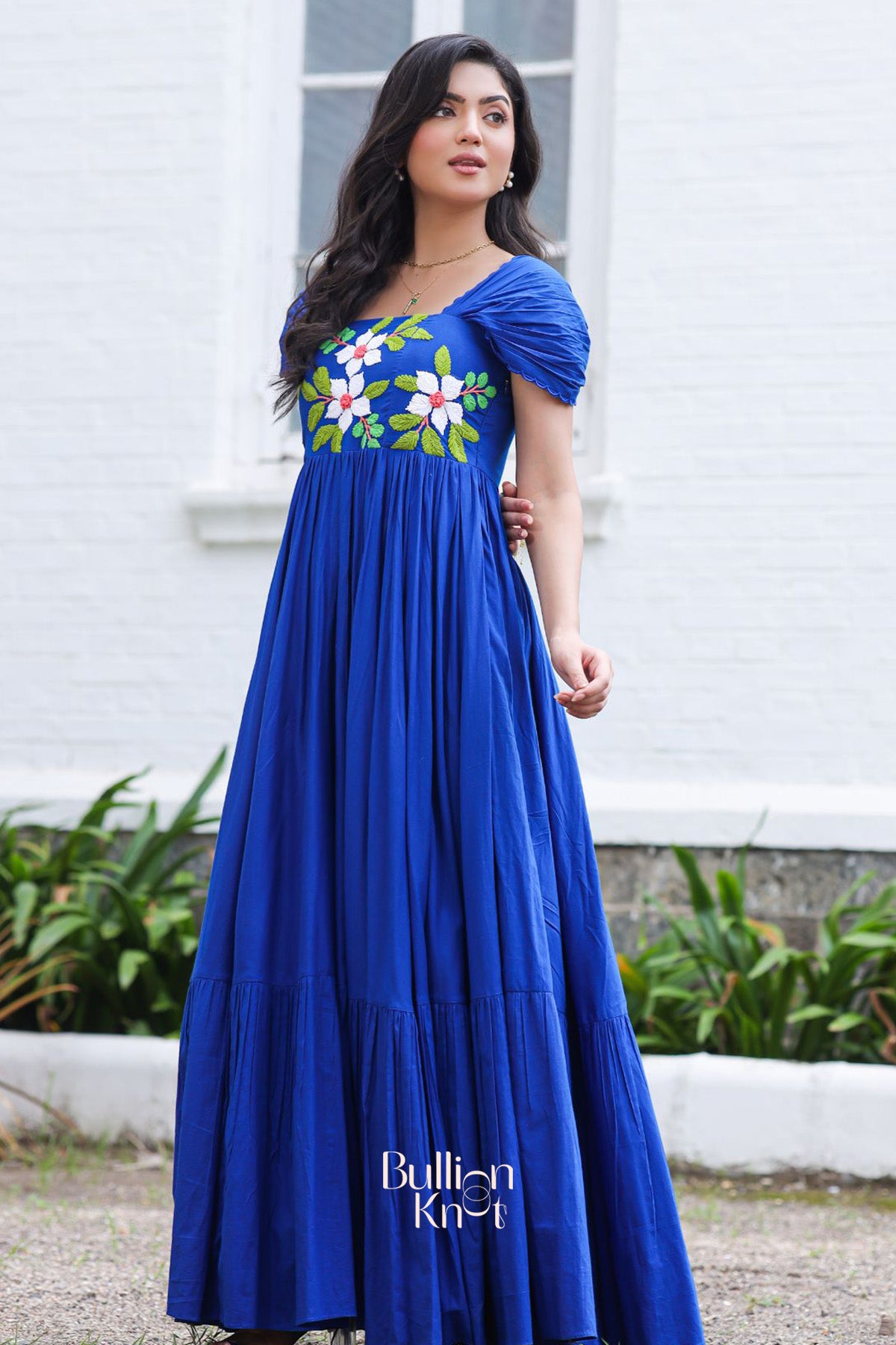 Nebula Maxi (Dress) in Blue